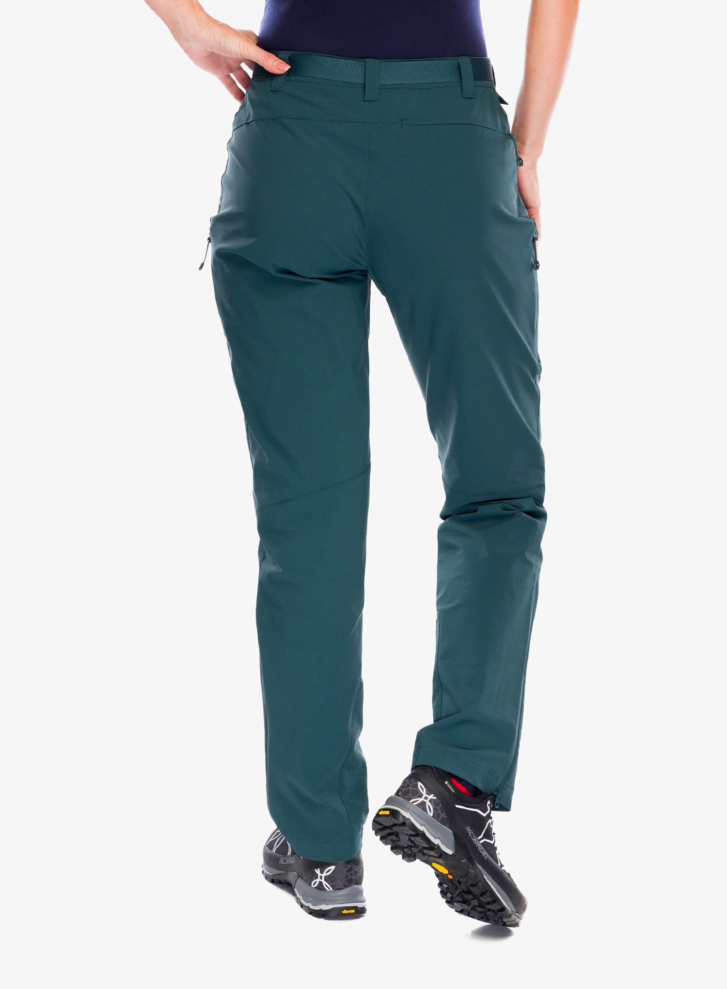 Ženske planinarske hlače Montane Terra Stretch Pants - deep forest