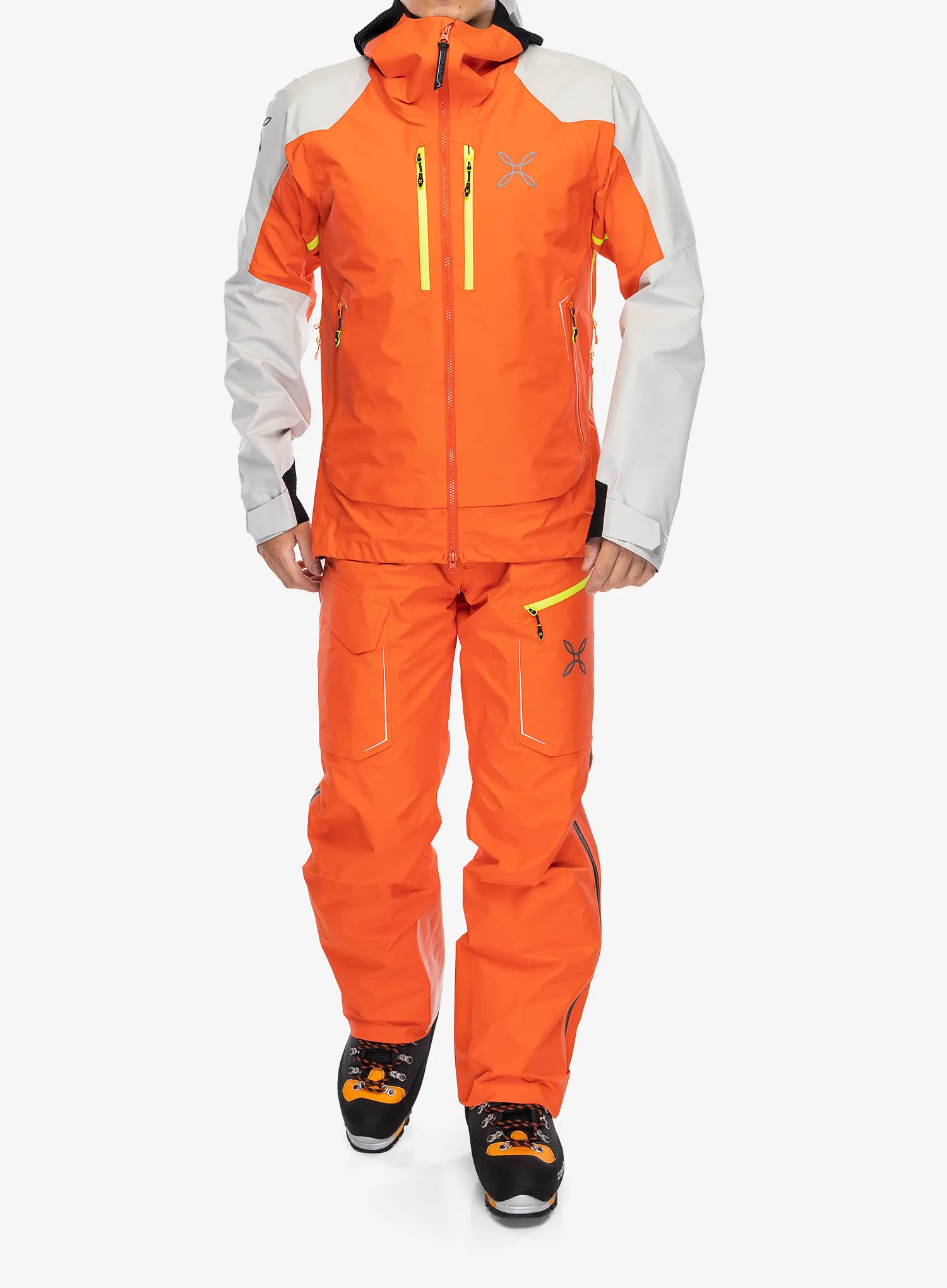 GORE TEX jakna Montura Cliff Jacket - orange/verde lime