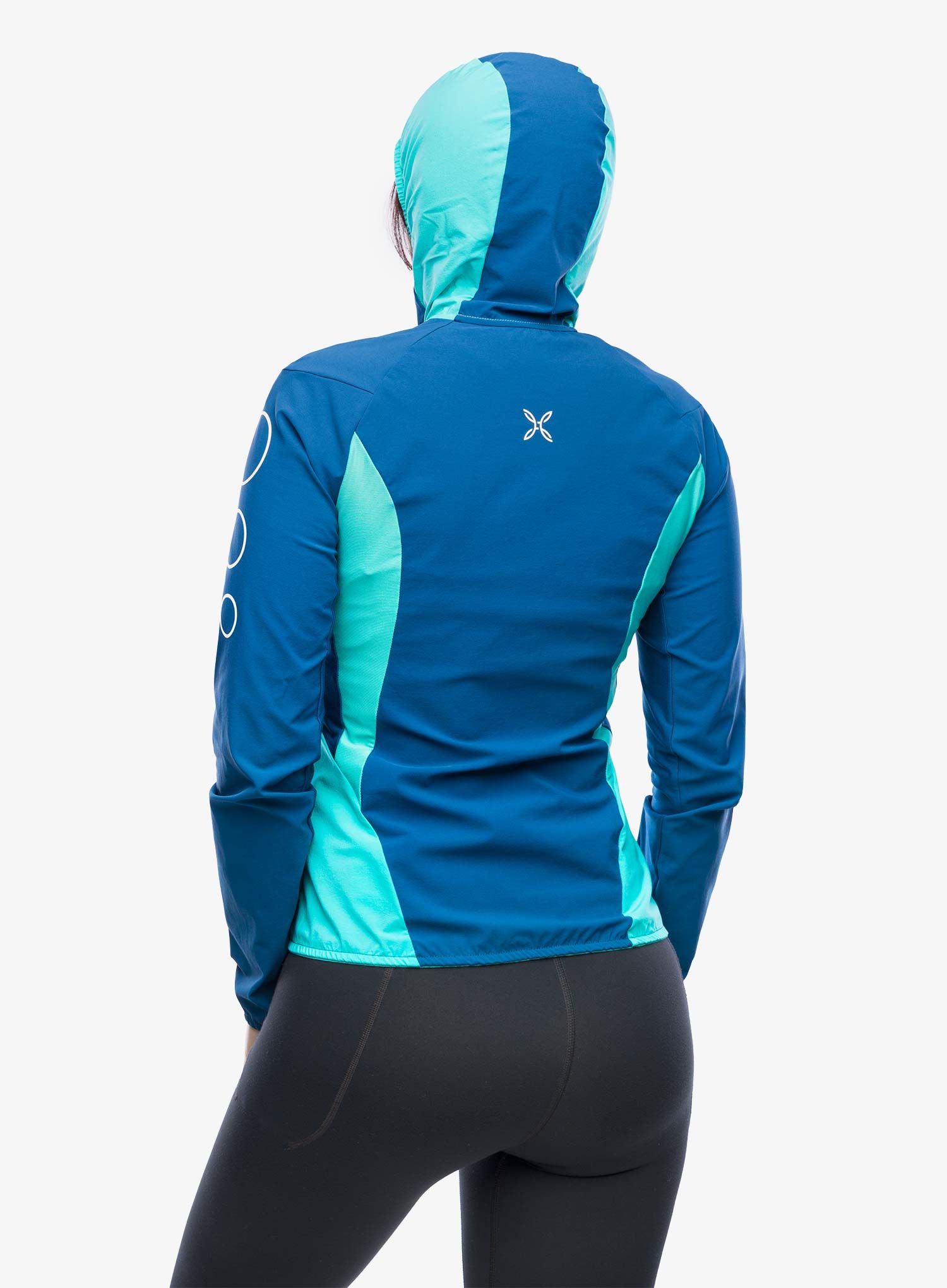 Ženska jakna za trčanje Montura Flash Sky Jacket - deep blue/light blue