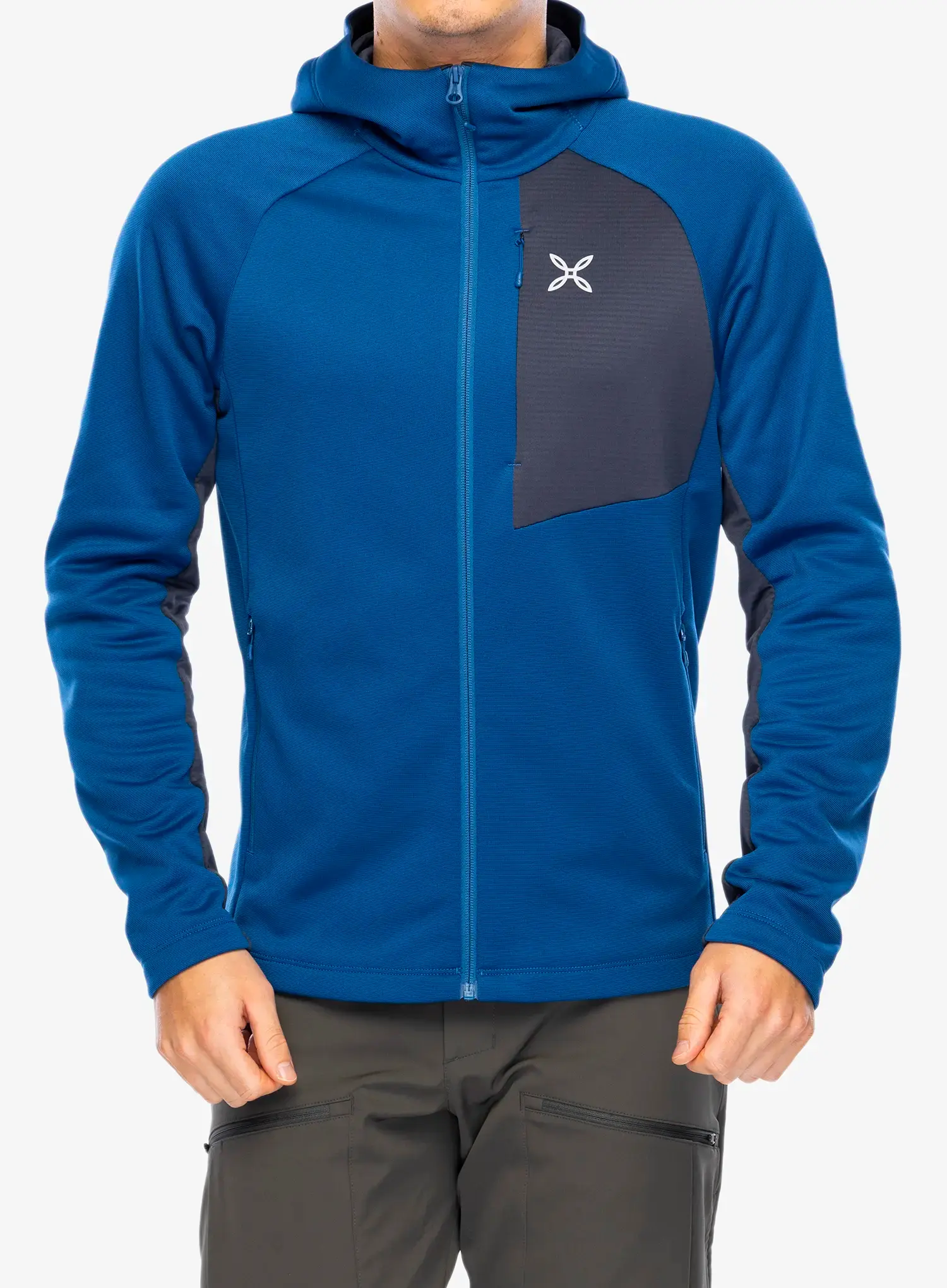 Dukserica od flisa Montura Groove Maglia - deep blue/graphite blue