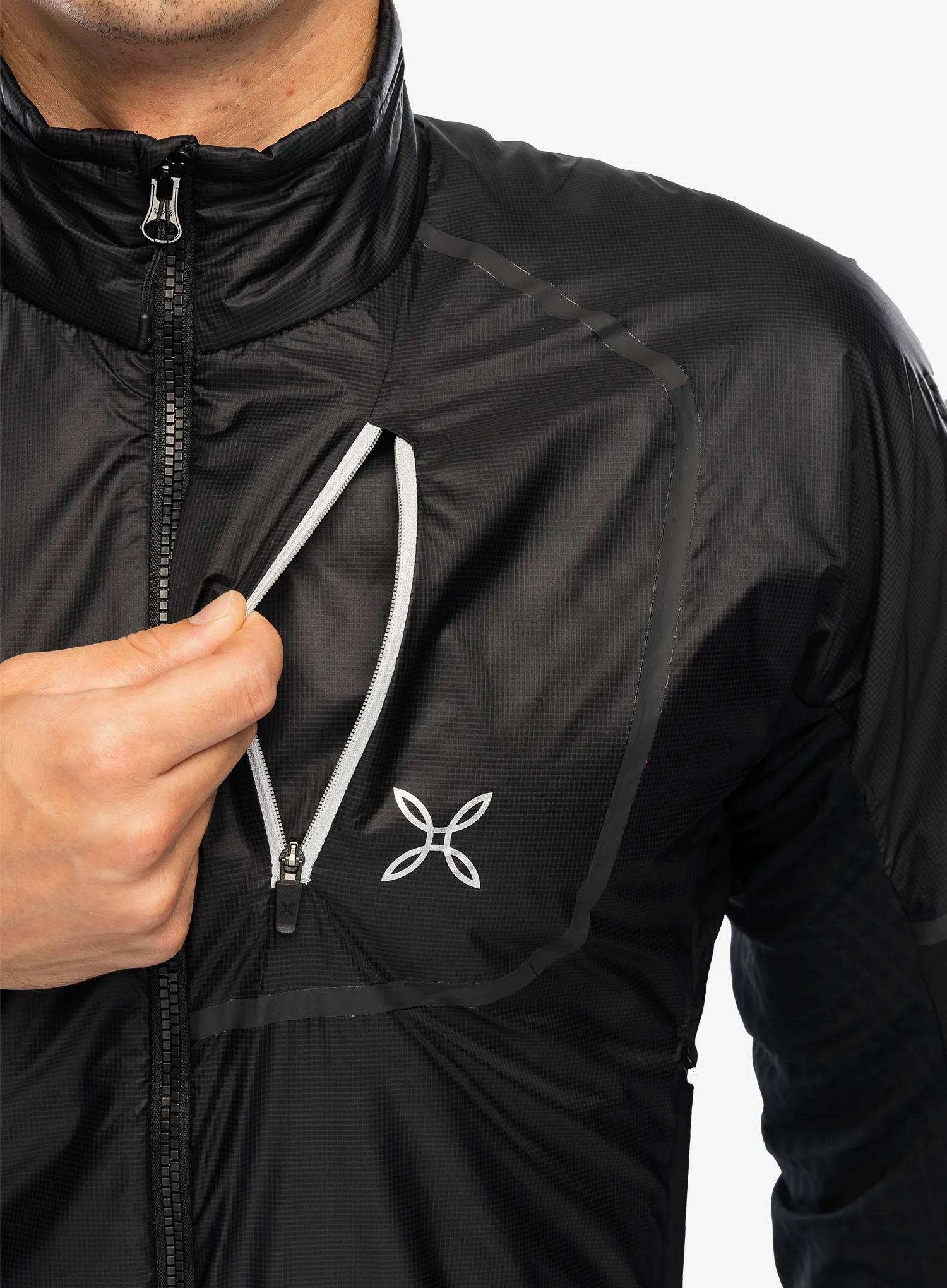 Hibridna jakna Montura Insight Hybrid 2 Jacket - black/quiet grey