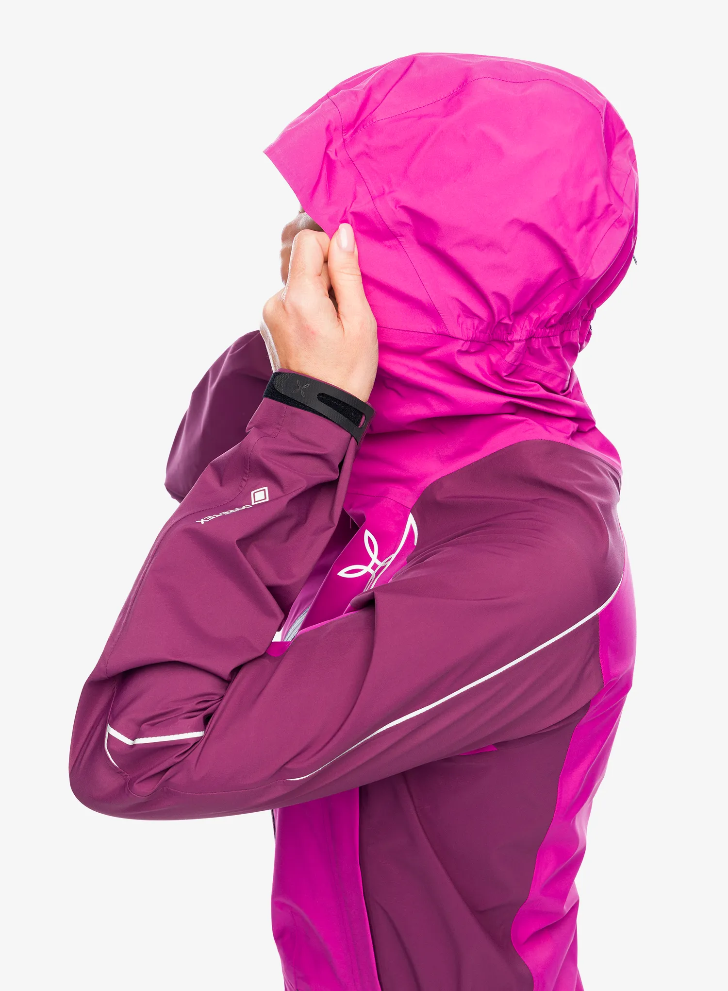 Ženska jakna za planine Montura Magic 2.0 Jacket - baton rouge/wine red