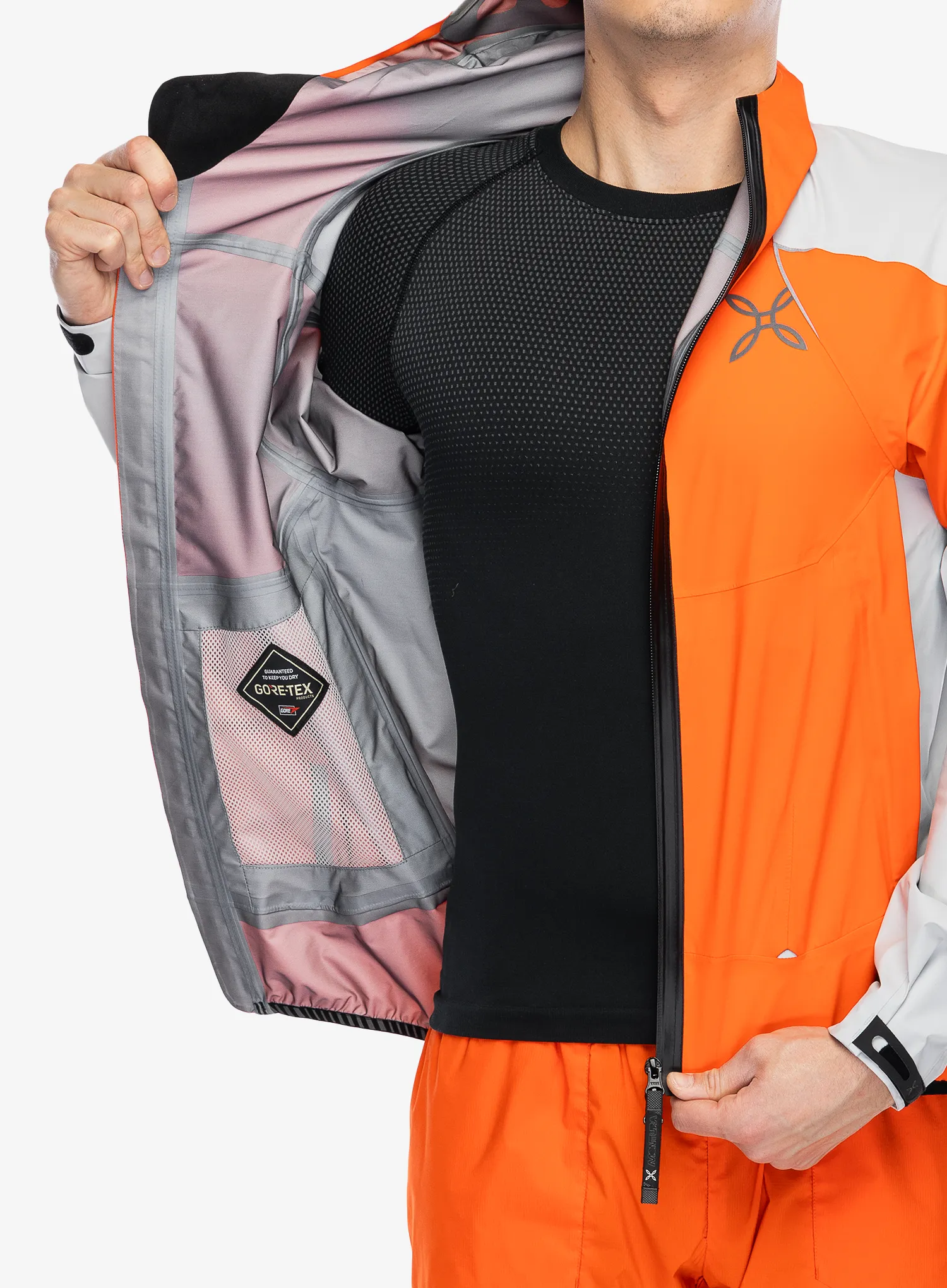 Kišna jakna Montura Magic 2.0 Jacket - orange/quiet grey