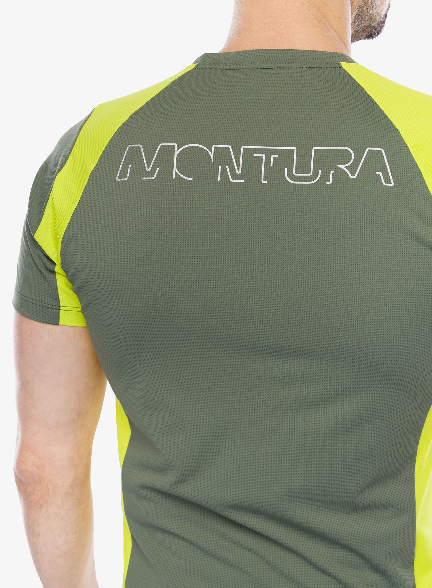 Majica Montura Outdoor Choice T-Shirt - sage green/lime green