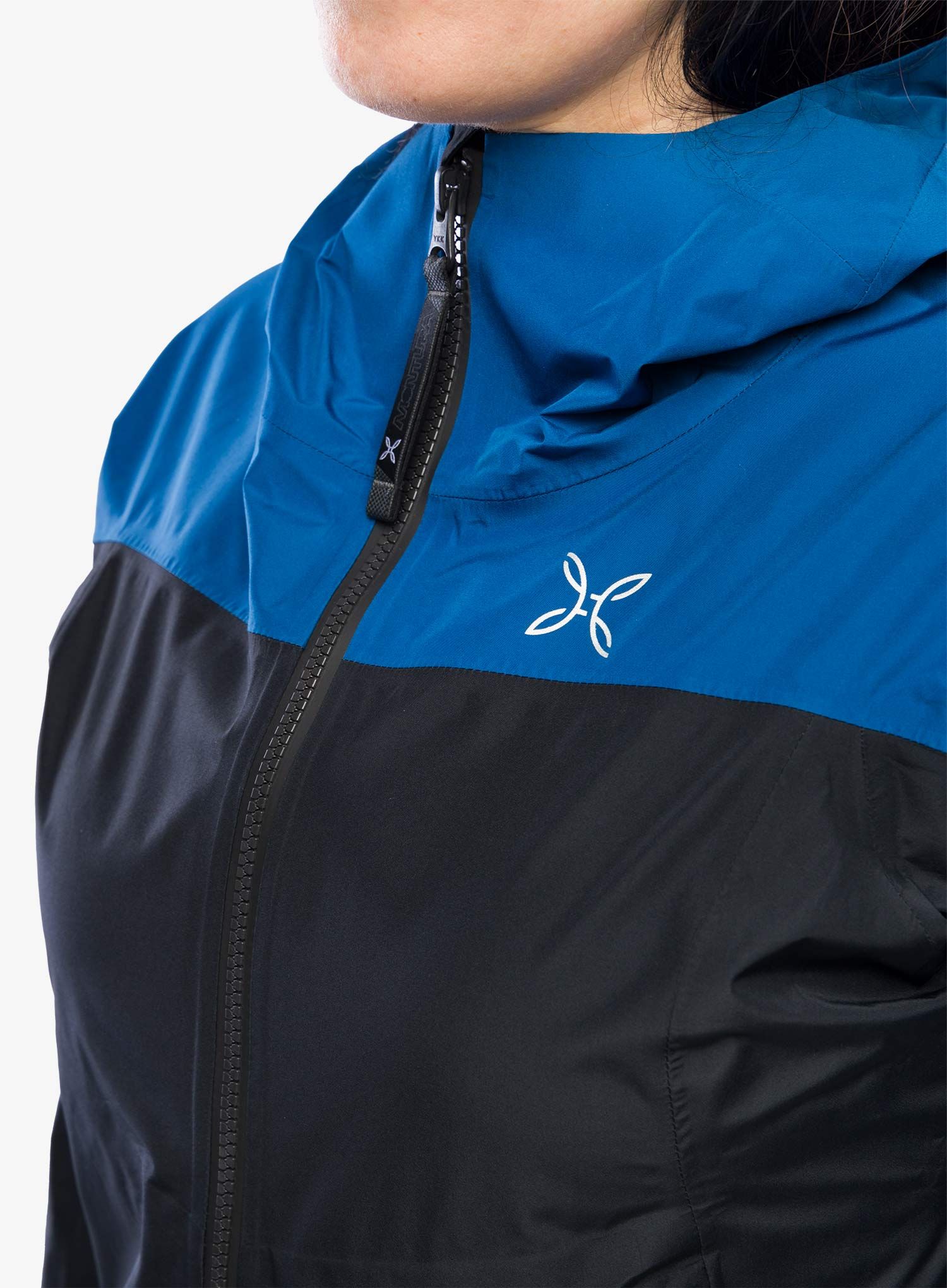 Ženska jakna za planine Montura Pac Mind Jacket - deep blue/black