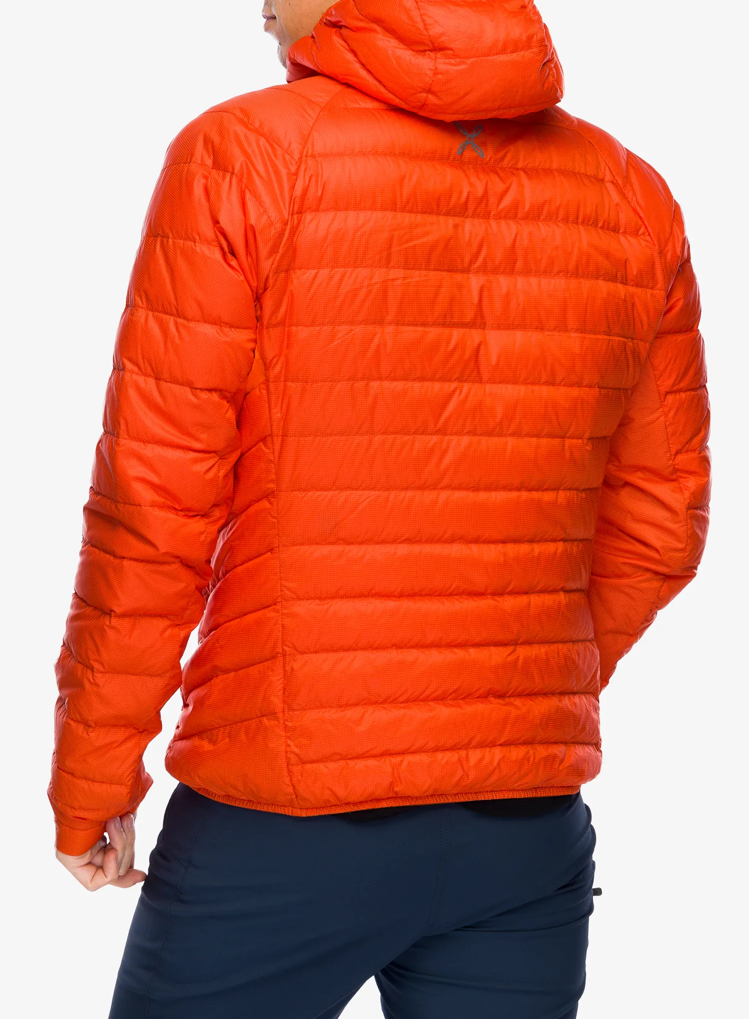 Pernata jakna Montura Pure Duvet - orange/quiet grey
