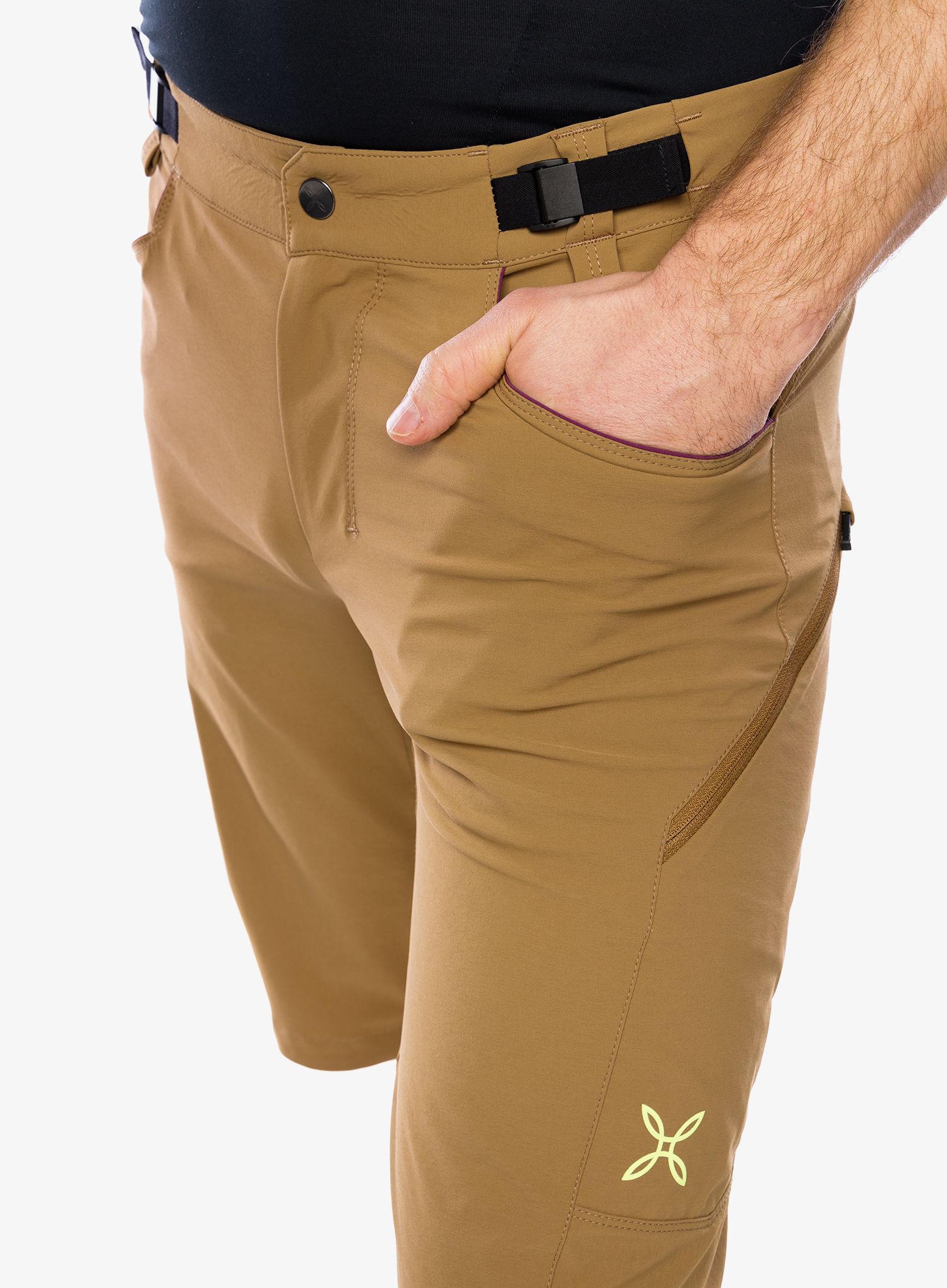 Biciklističke kratke hlače Montura Rando Cycling Shorts - camel