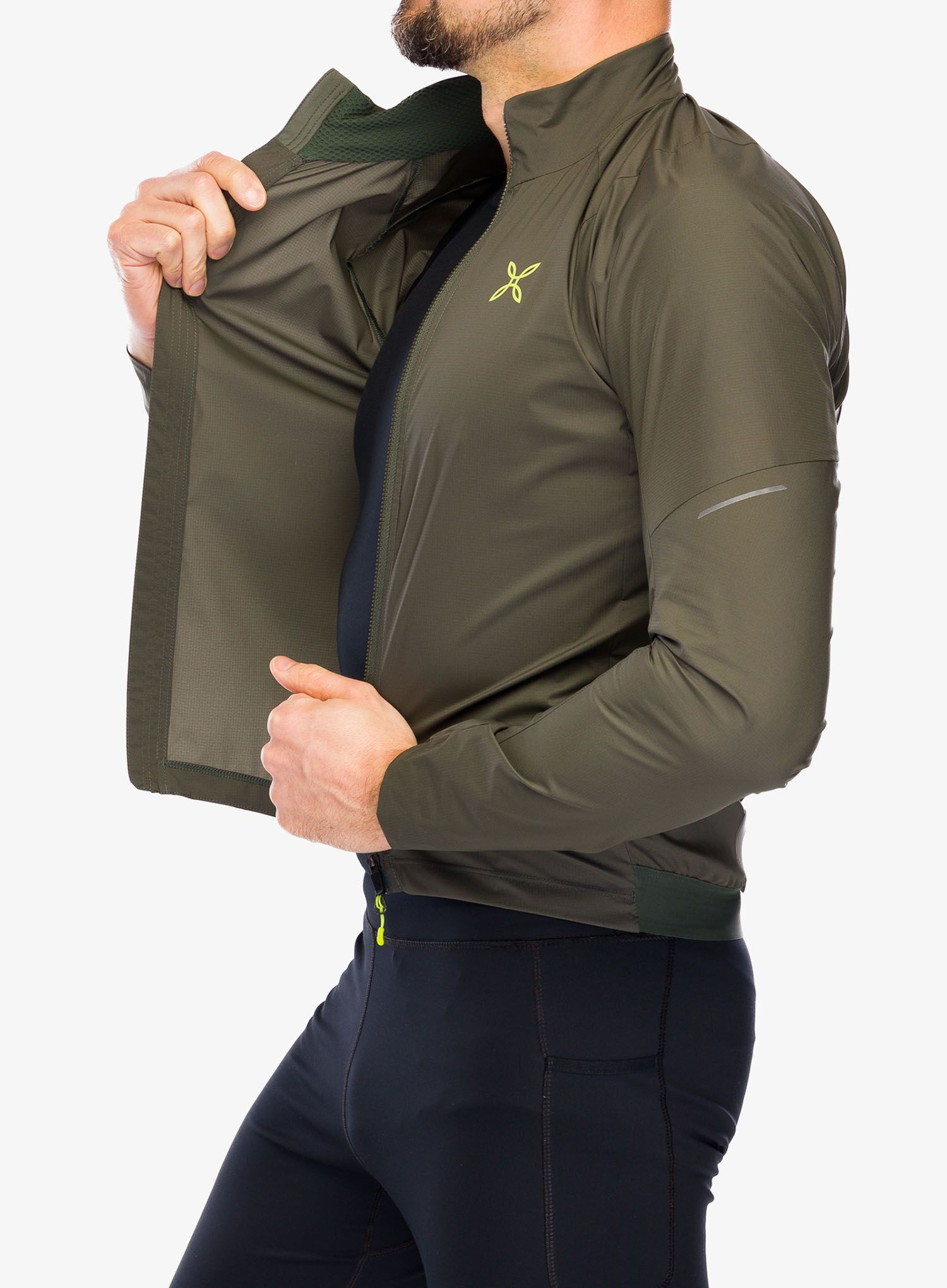 Biciklistička jakna Montura Rando Cycling Windproof Jacket - sage green