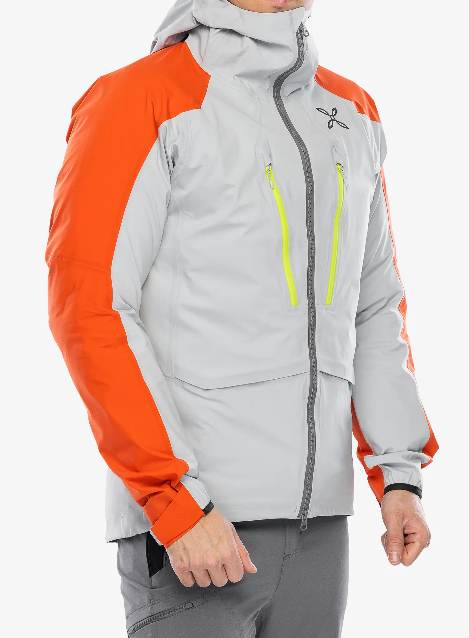 GORE TEX jakna Montura Reactive Jacket - quiet grey/orange