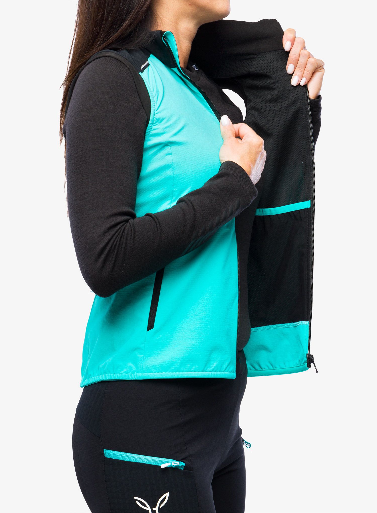 Ženski prsluk Montura Ski Style Vest - light blue