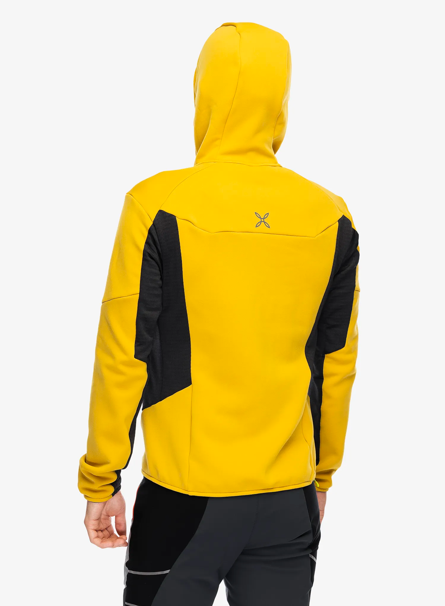 Dukserica na otkopčavanje Montura Sky Plus 2 Maglia - mustard