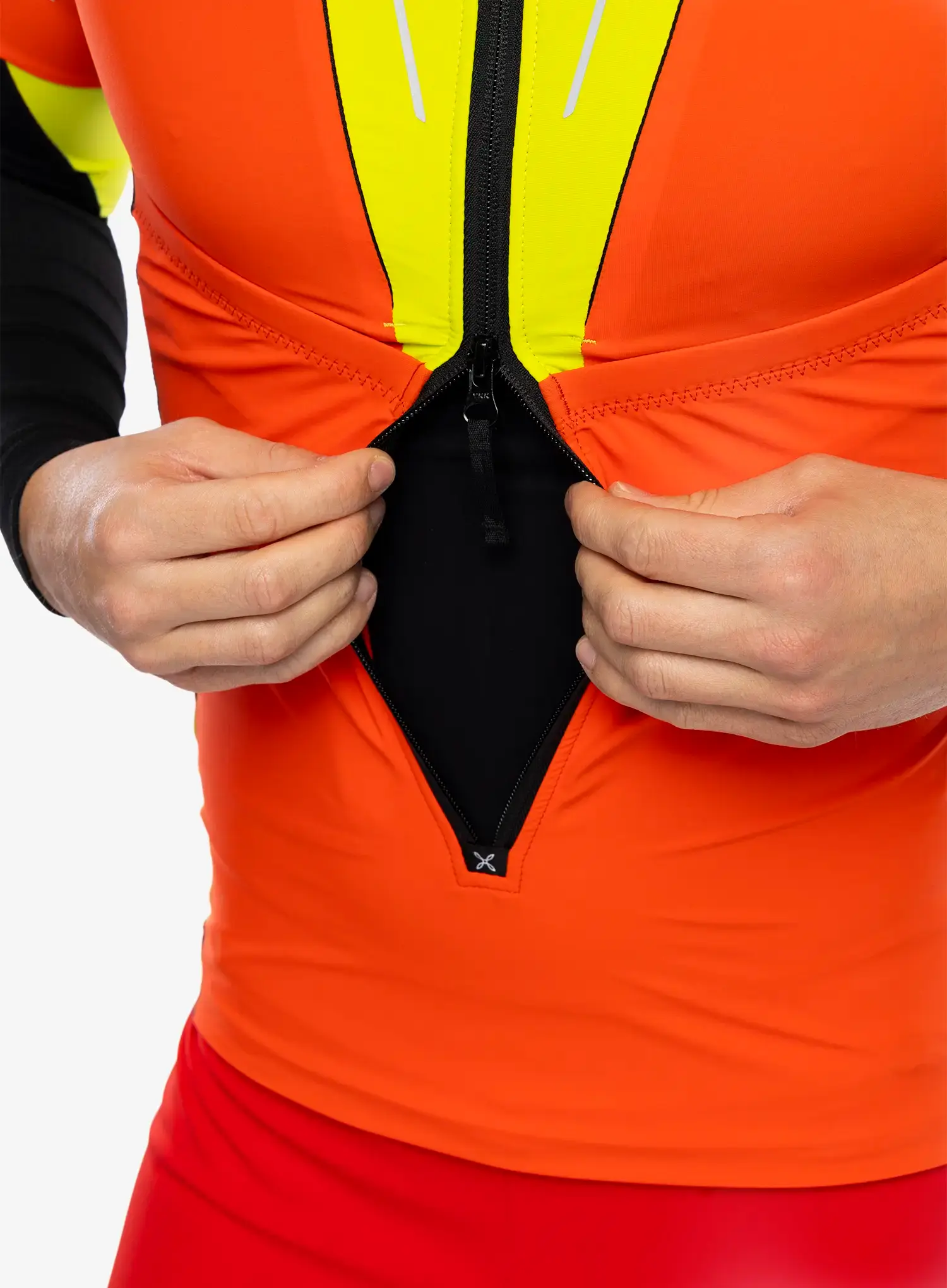Dukserica Montura Slick 2 Maglia - orange/lime green