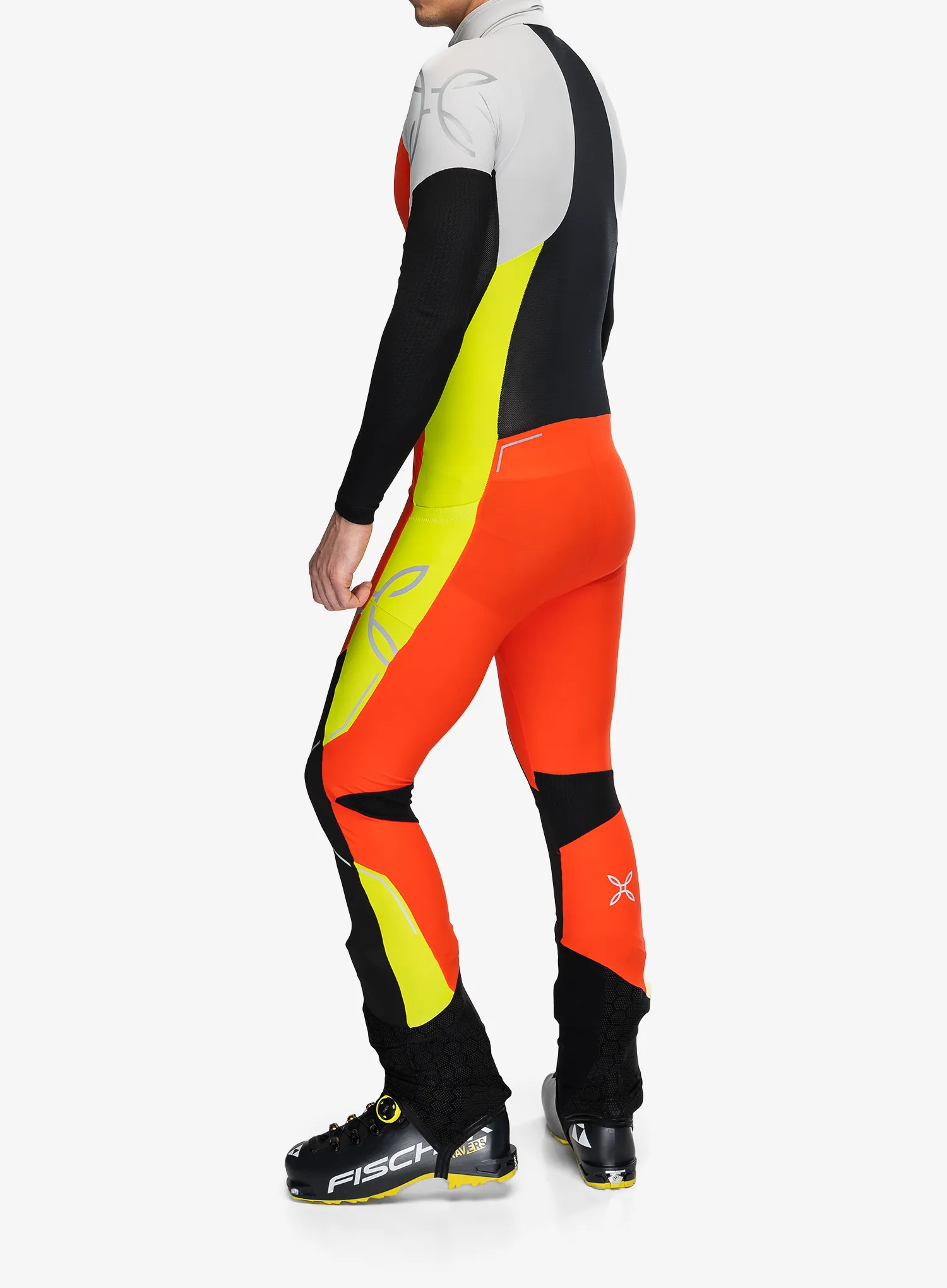 Kombinezon Montura Slick 2 Overall - orange/lime green