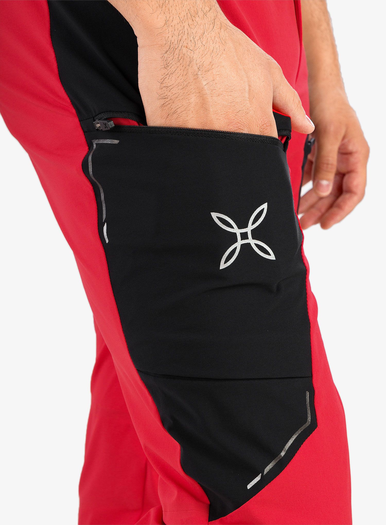 Hlače za turno skijanje Montura Speed Style Pants - power red