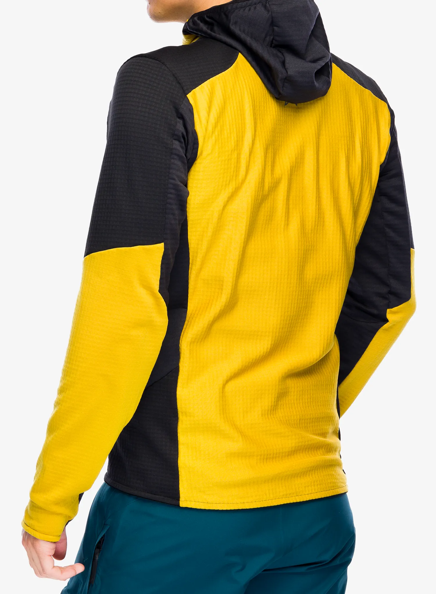 Dukserica na otkopčavanje Montura Stretch Color 2 Maglia - mustard