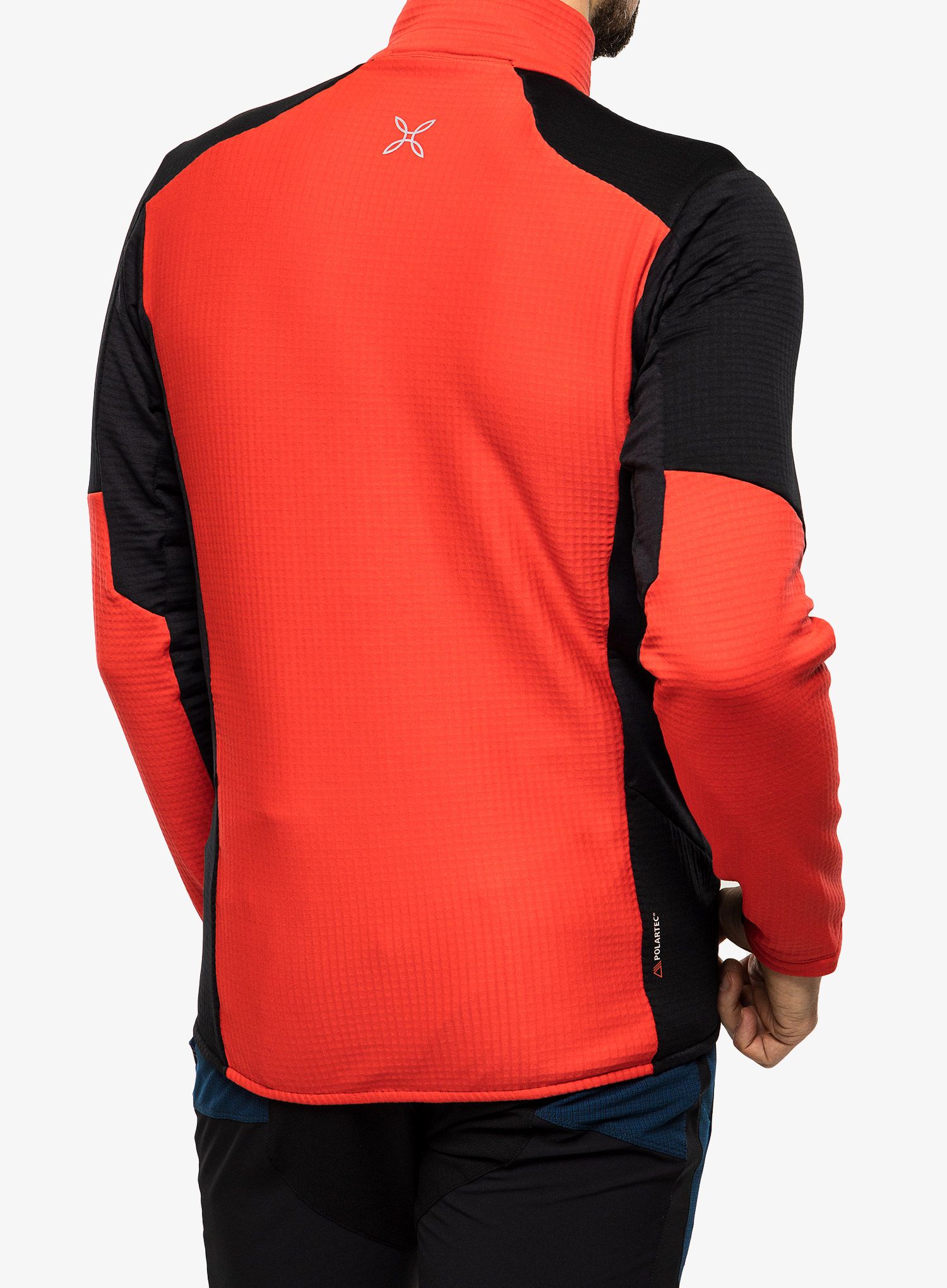 Dukserica od flisa Montura Stretch Color Jacket - power red