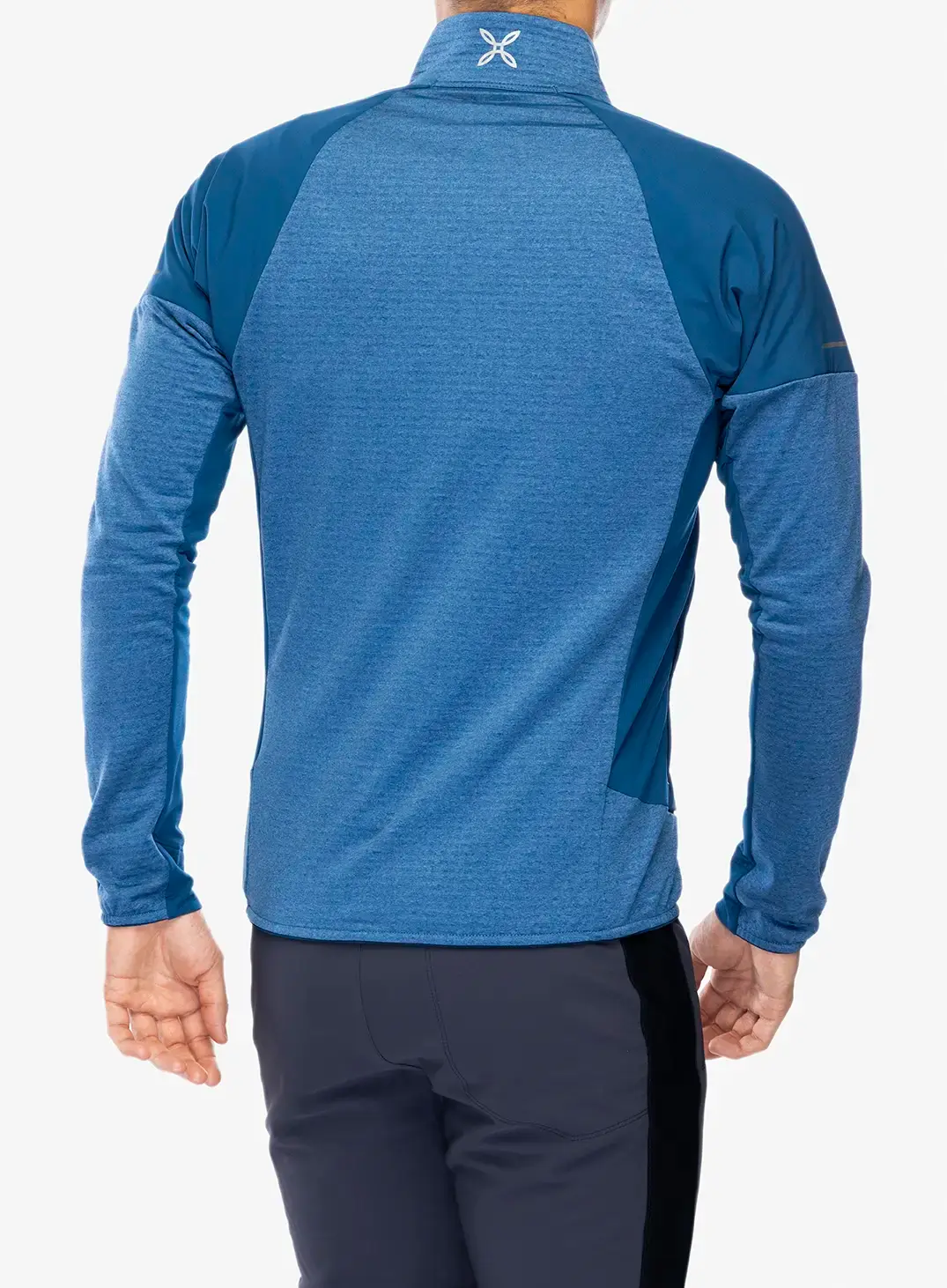 Dukserica Montura Thermal Grid 2 Maglia - deep blue/orange