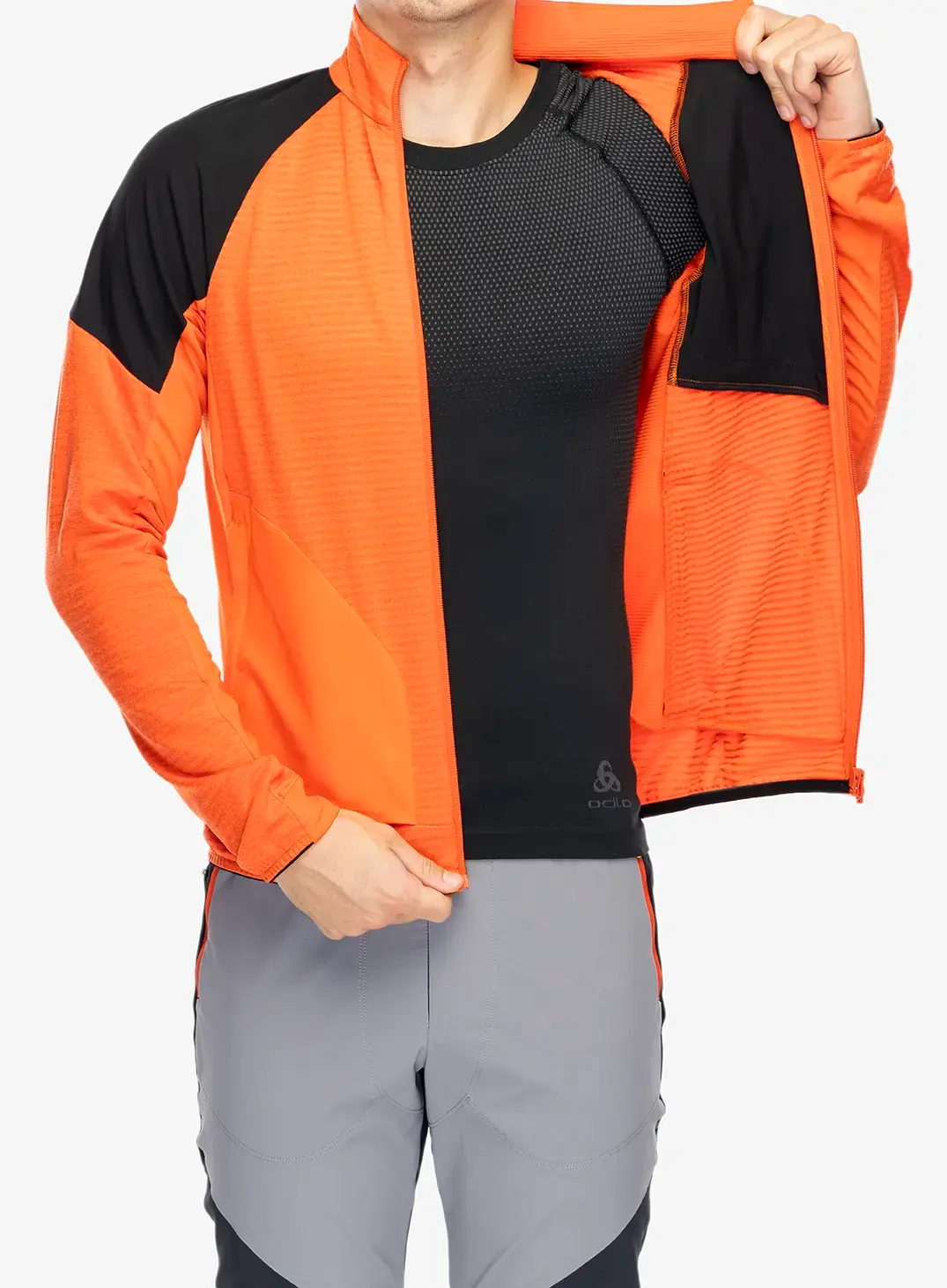Dukserica Montura Thermal Grid 2 Maglia - orange