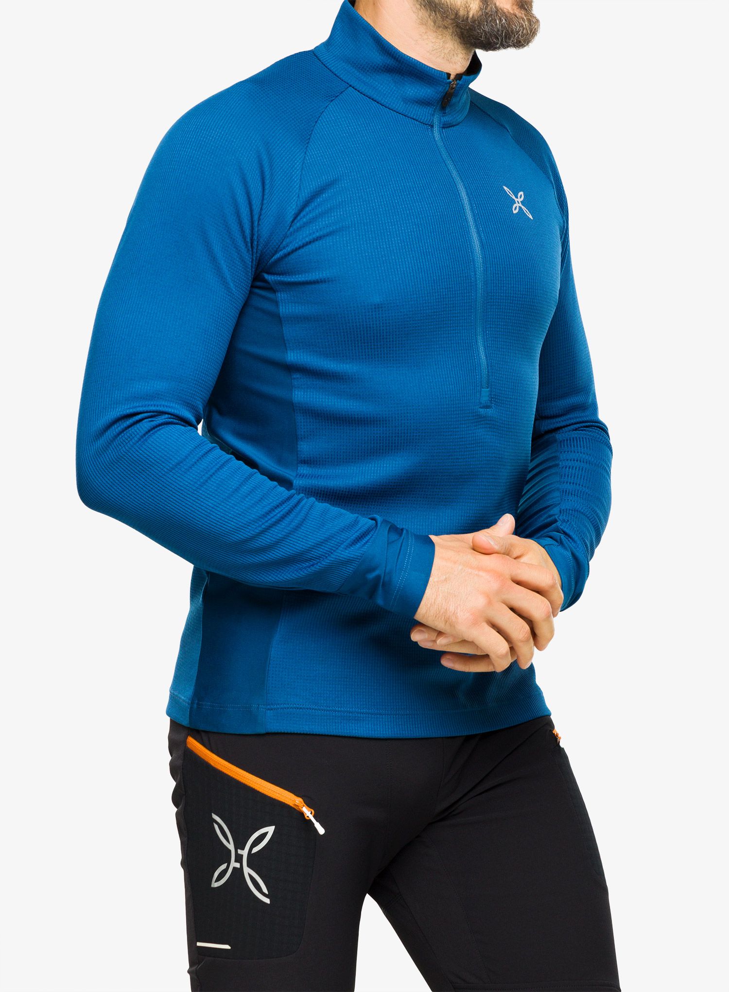 Dukserica Montura Thermic 2 Maglia - deep blue