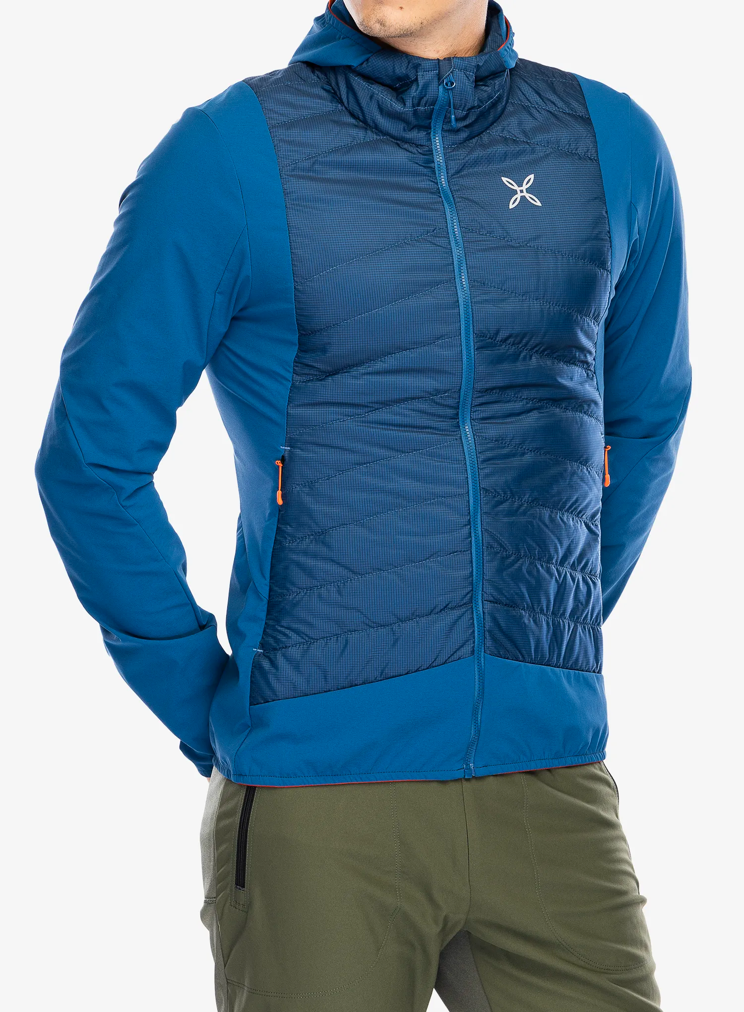 Hibridna jakna Montura Trace Hybrid Jacket - deep blue/orange