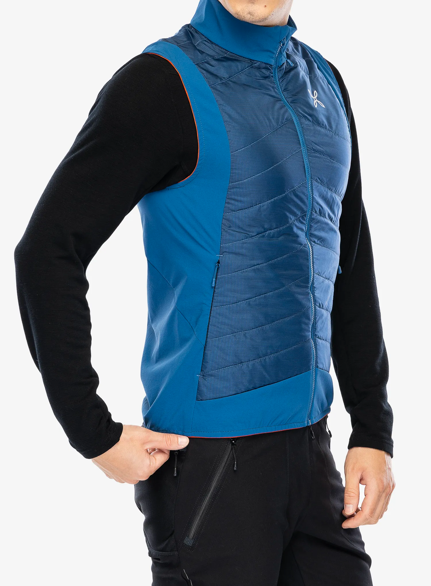 Prsluk Montura Trace Hybrid Vest - deep blue/orange