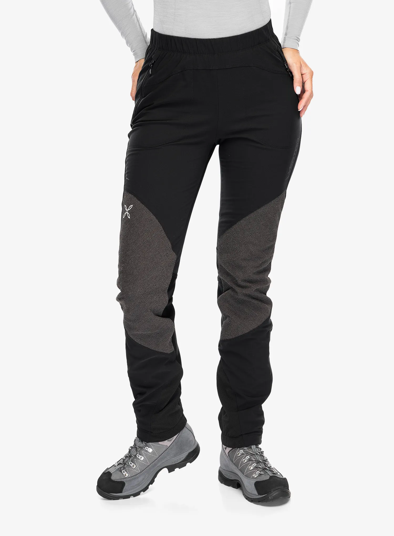 Ženske trekking hlače Montura Vertigo 2 Pants - black