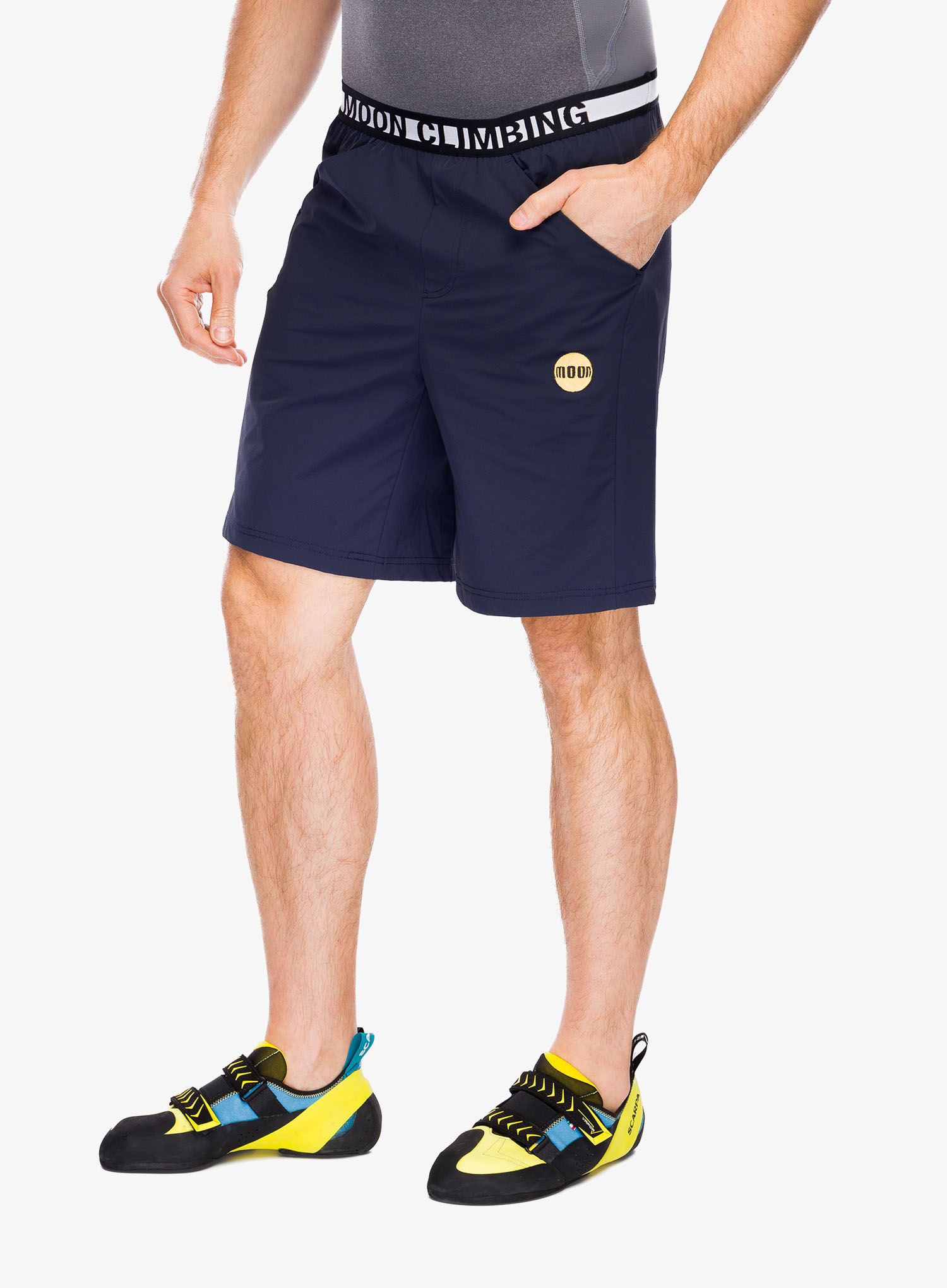 Penjačke kratke hlače Moon Climbing Samurai Short - indigo