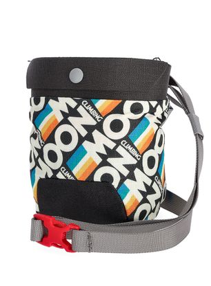 Vrećica za magnezij Moon Climbing Sport Chalk Bag - retro stripe black