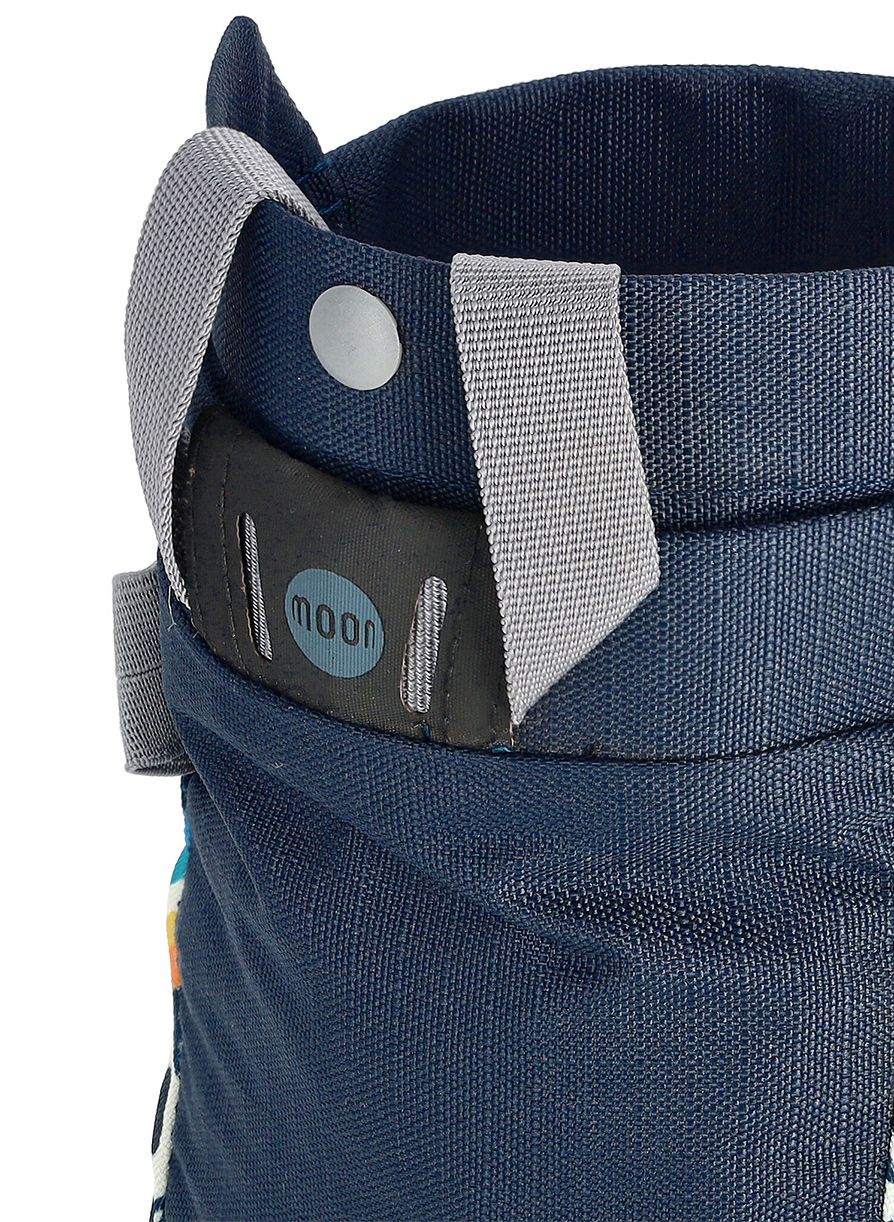 Vrećica za magnezij Moon Climbing Trad Chalk Bag - retro stripe indigo