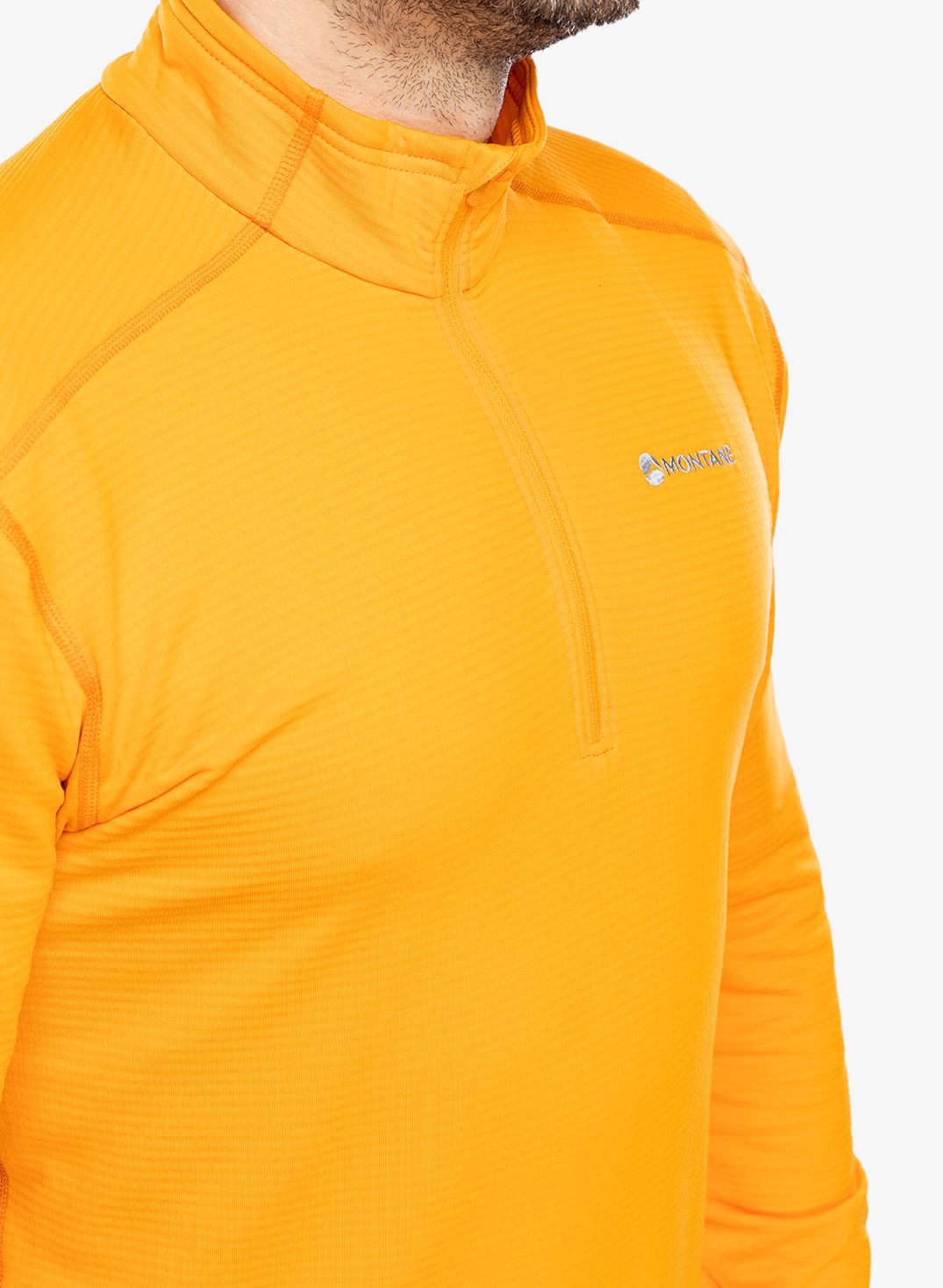 Dukserica s 1/2 patentnim zatvaračem Montane Protium Lite Pull-On - nagami orange