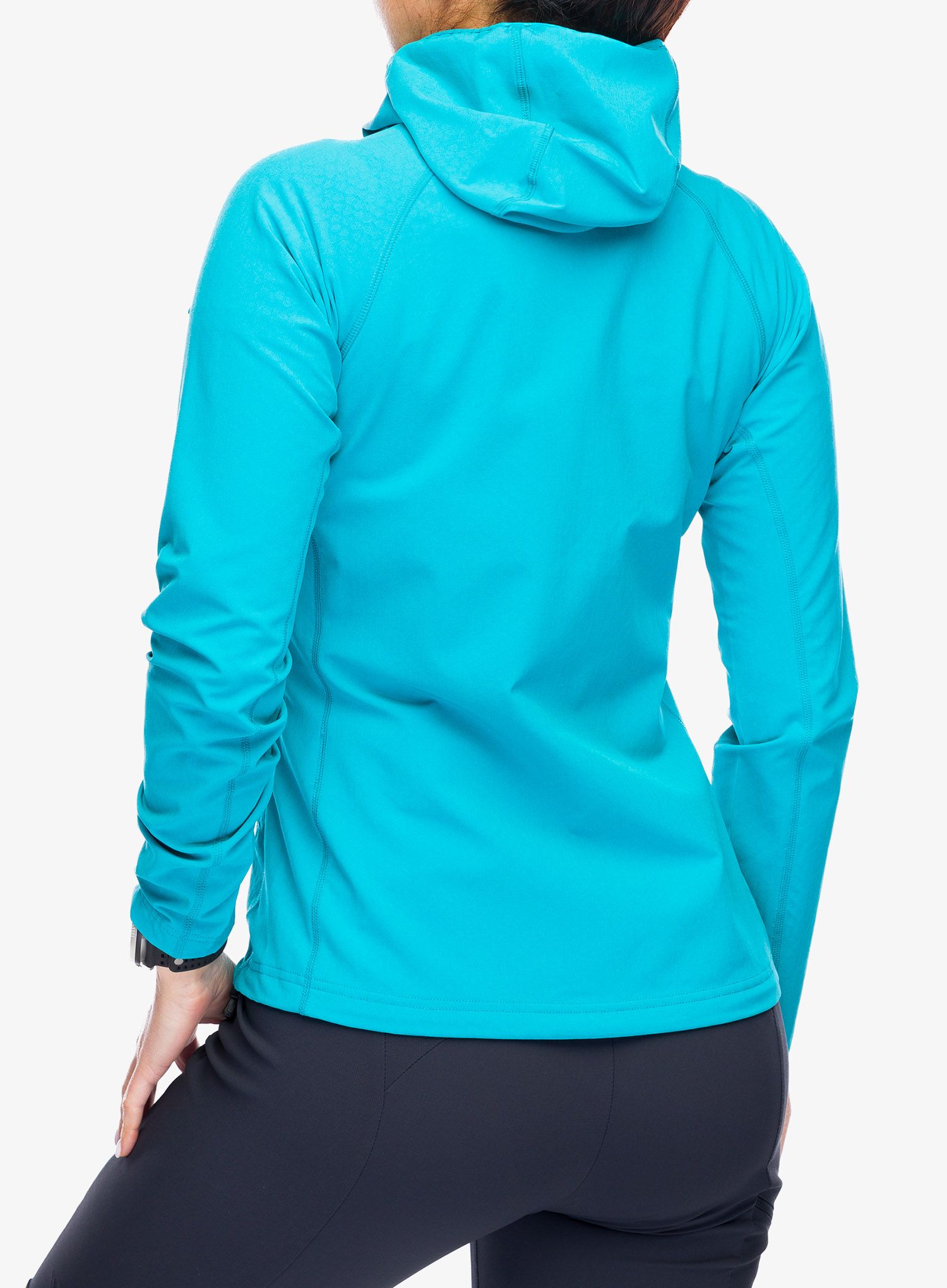 Dukserica s kapuljačom ženska Mountain Equipment Arrow Hooded Jacket - topaz/dusk
