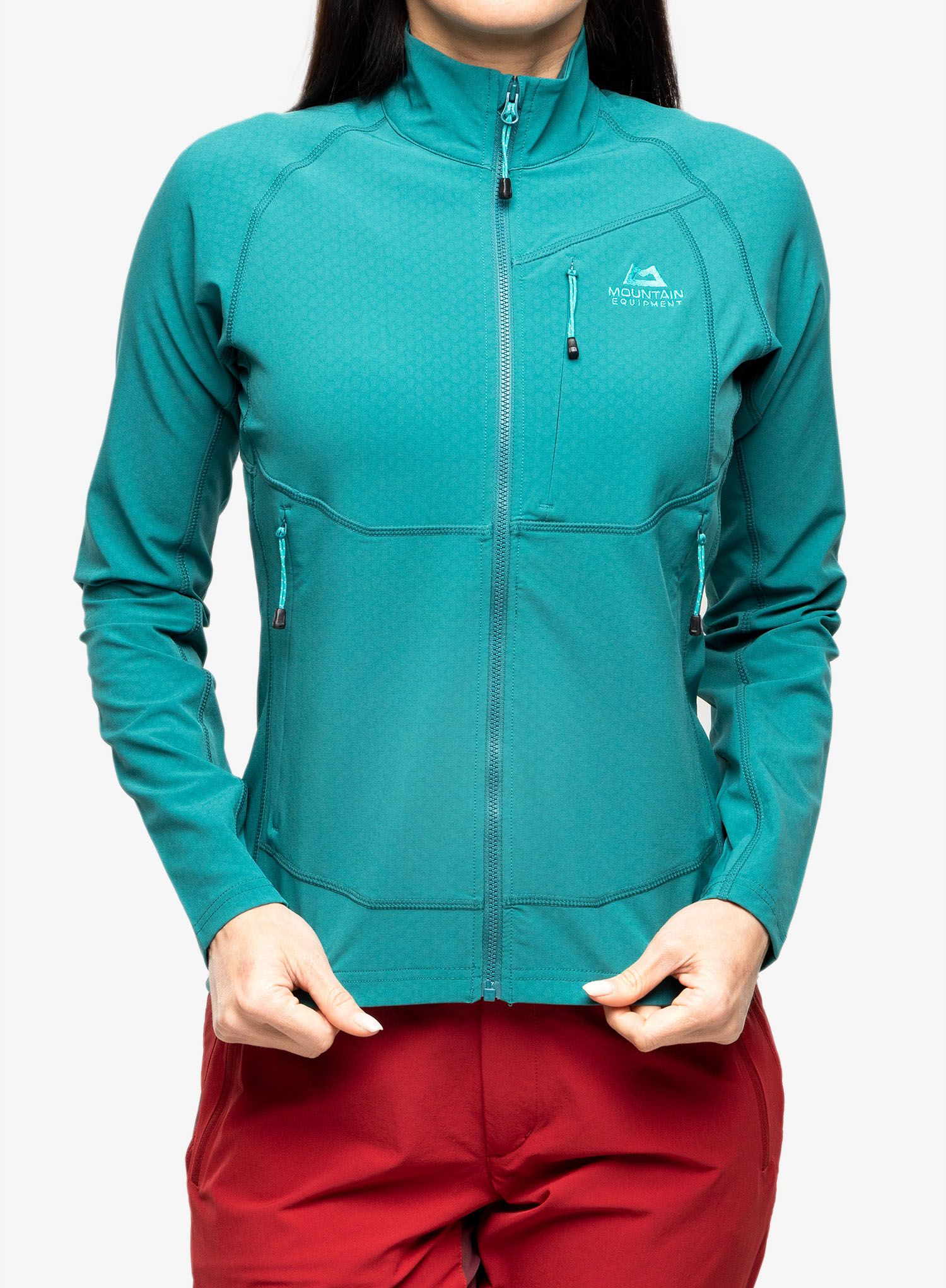 Ženska penjačka dukserica Mountain Equipment Arrow Jacket - spruce