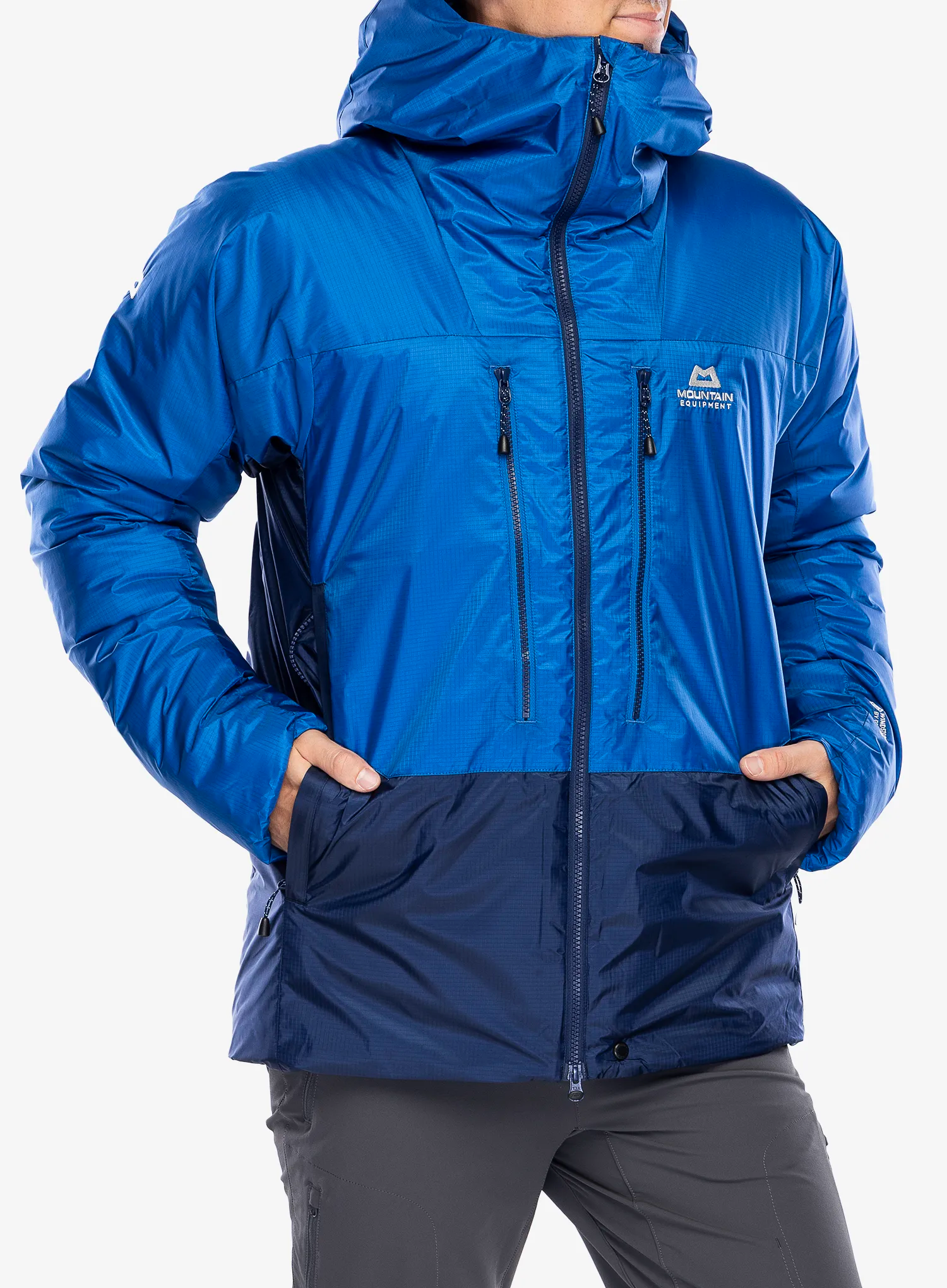 Jakna s postavom Mountain Equipment Citadel Jacket - medieval/lapis blue