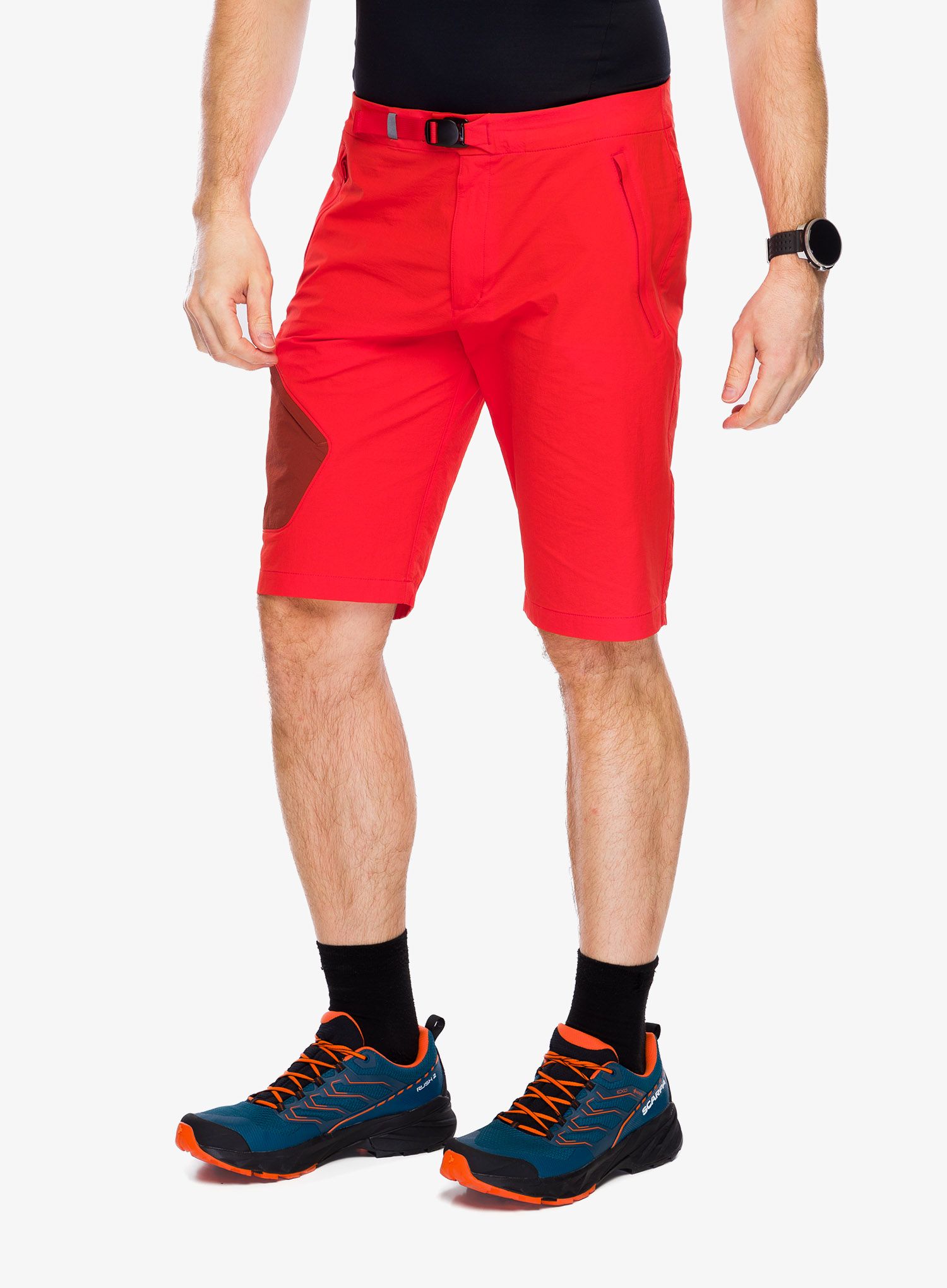 Muške kratke hlače Mountain Equipment Comici Short - cardinal orange/burnt henna