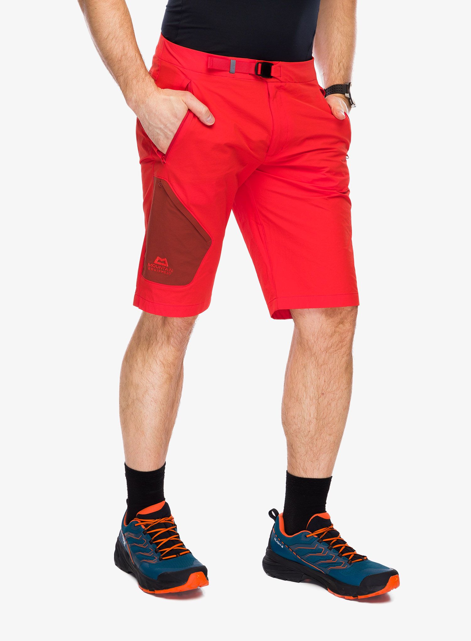 Muške kratke hlače Mountain Equipment Comici Short - cardinal orange/burnt henna