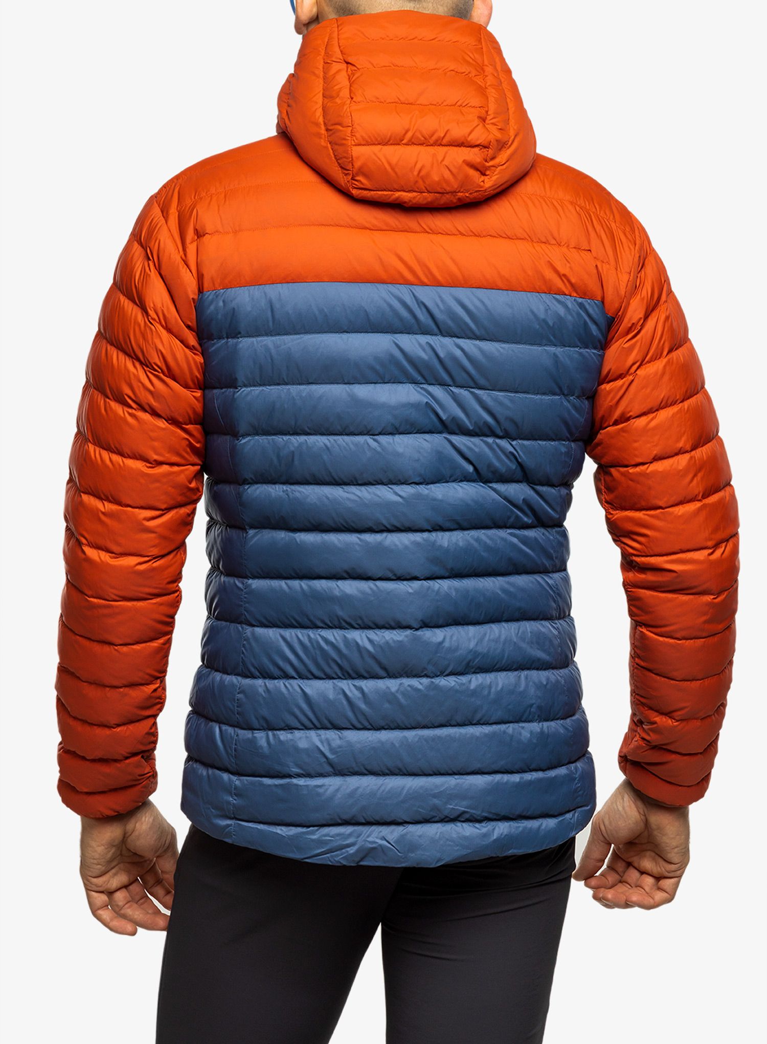 Pernata jakna Mountain Equipment Earthrise Hooded Jacket - dusk/redrock