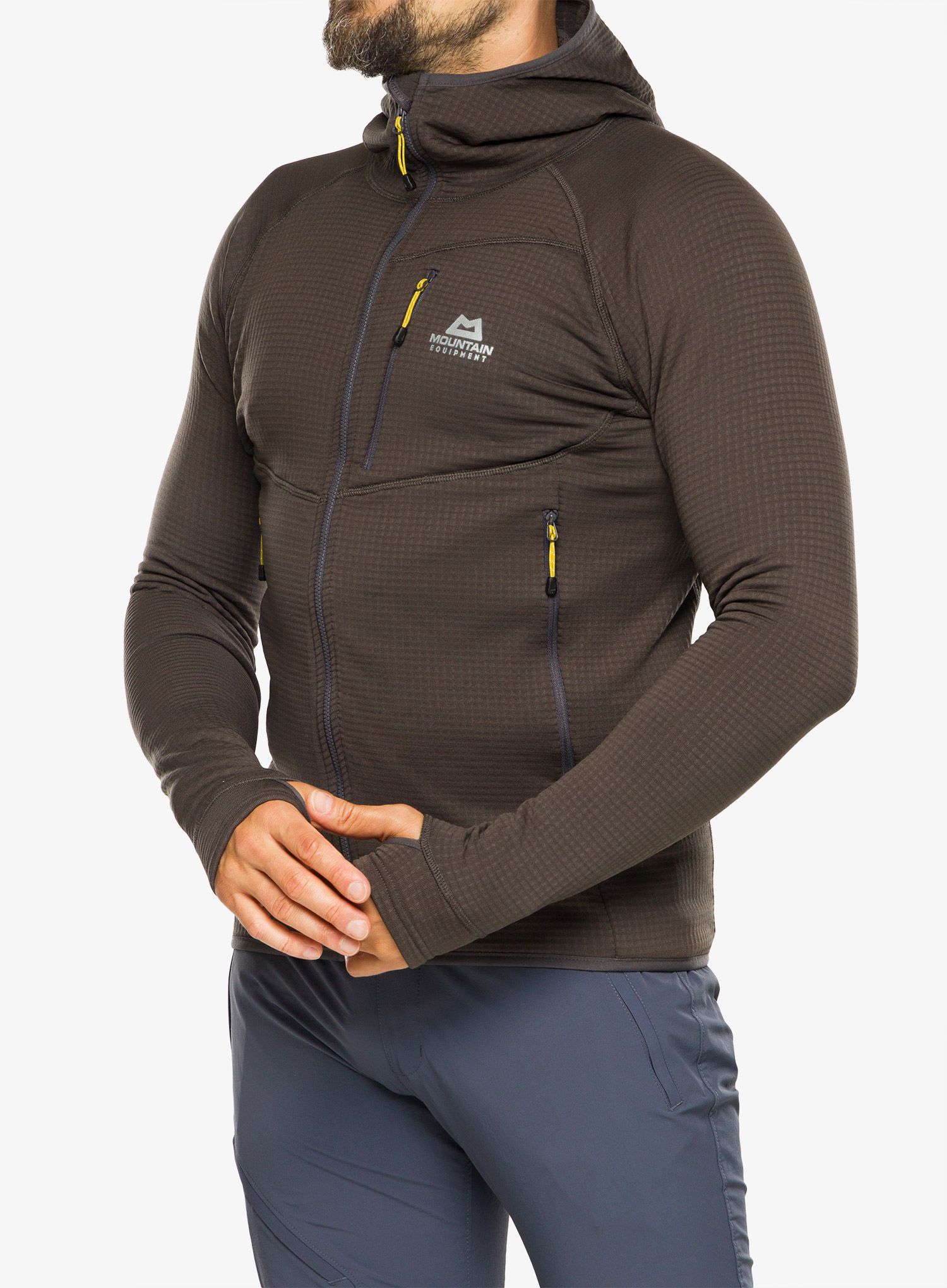 Trekking dukserica Mountain Equipment Eclipse Hooded Jacket - anvil grey