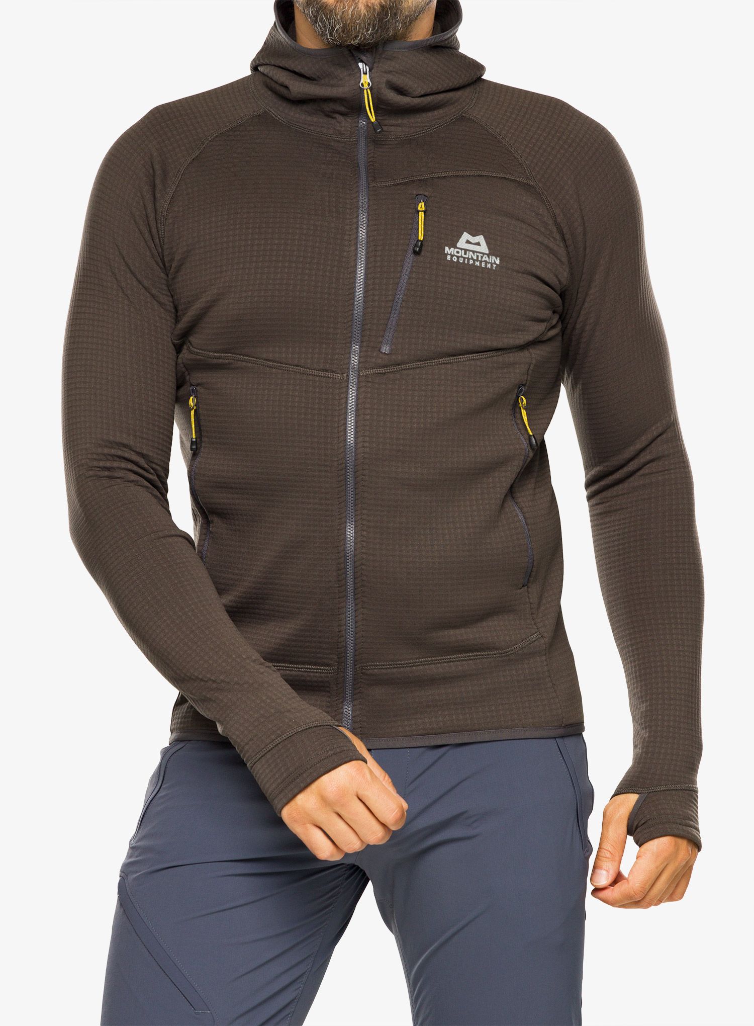 Trekking dukserica Mountain Equipment Eclipse Hooded Jacket - anvil grey