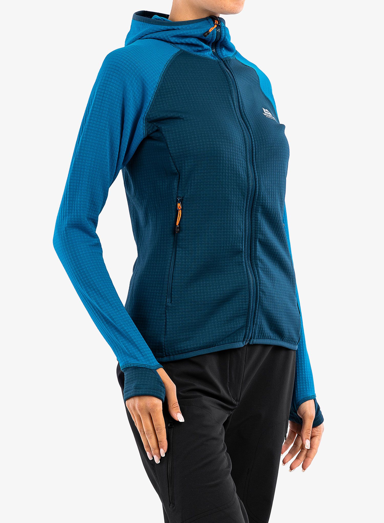 Ženska dukserica na otkopčavanje Mountain Equipment Eclipse Hooded Jacket - majolica/mykonos
