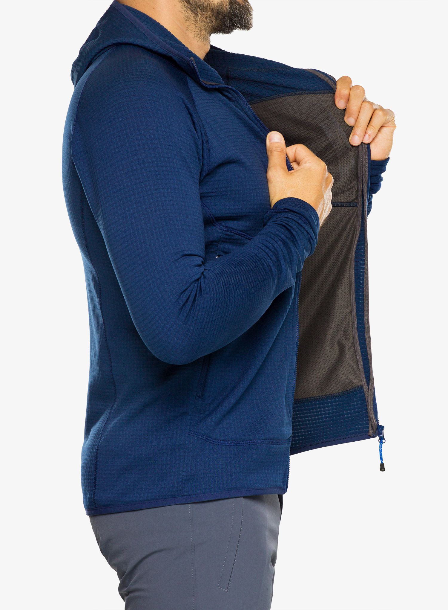 Dukserica Mountain Equipment Eclipse Hooded Jacket - medieval blue