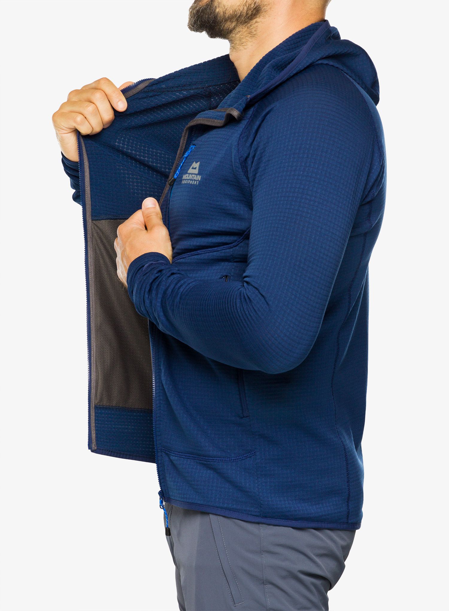 Dukserica Mountain Equipment Eclipse Hooded Jacket - medieval blue