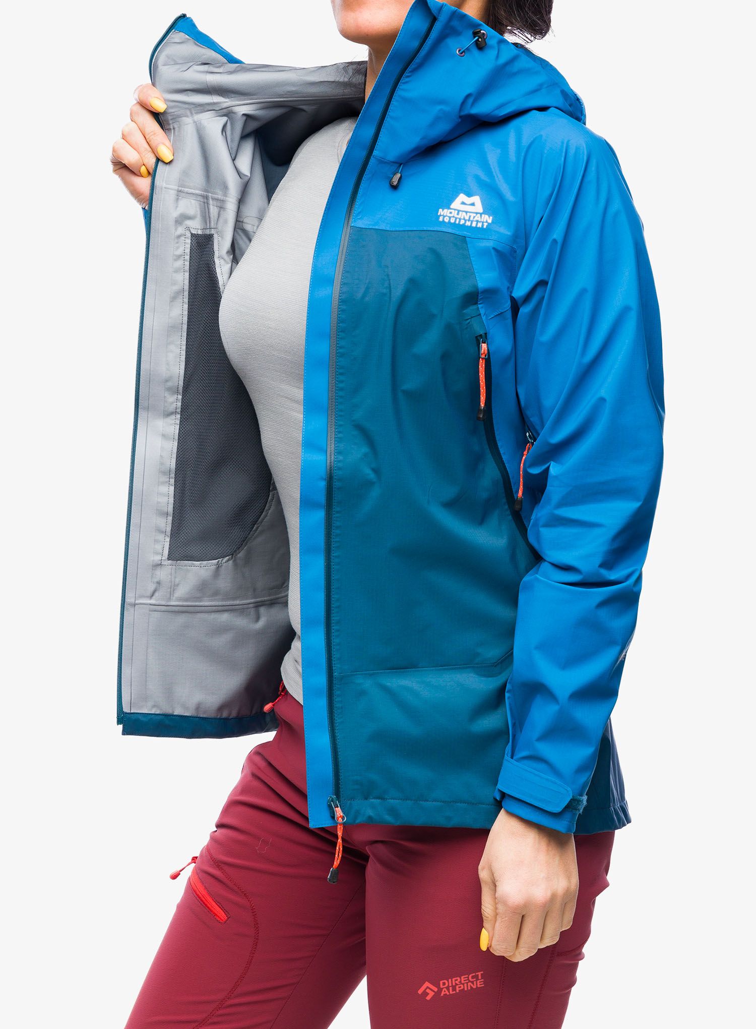 GORE-TEX ženska jakna Mountain Equipment Firefox Jacket - majolica/mykonos blue