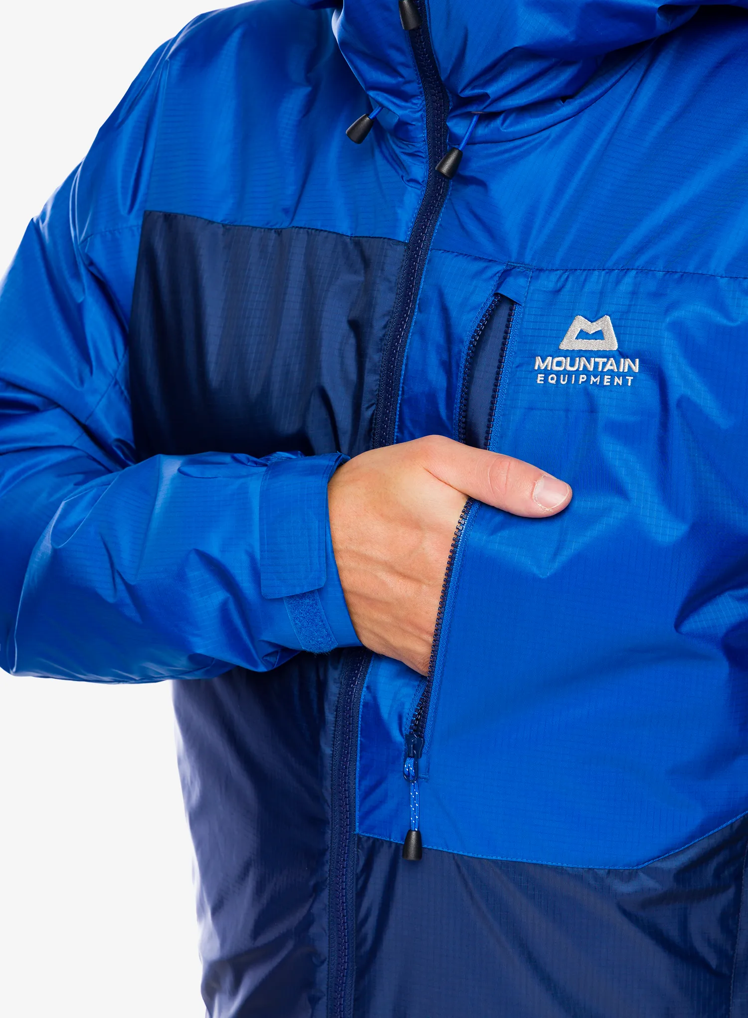 Jakna s postavom Mountain Equipment Fitzroy Jacket - medieval/lapis blue
