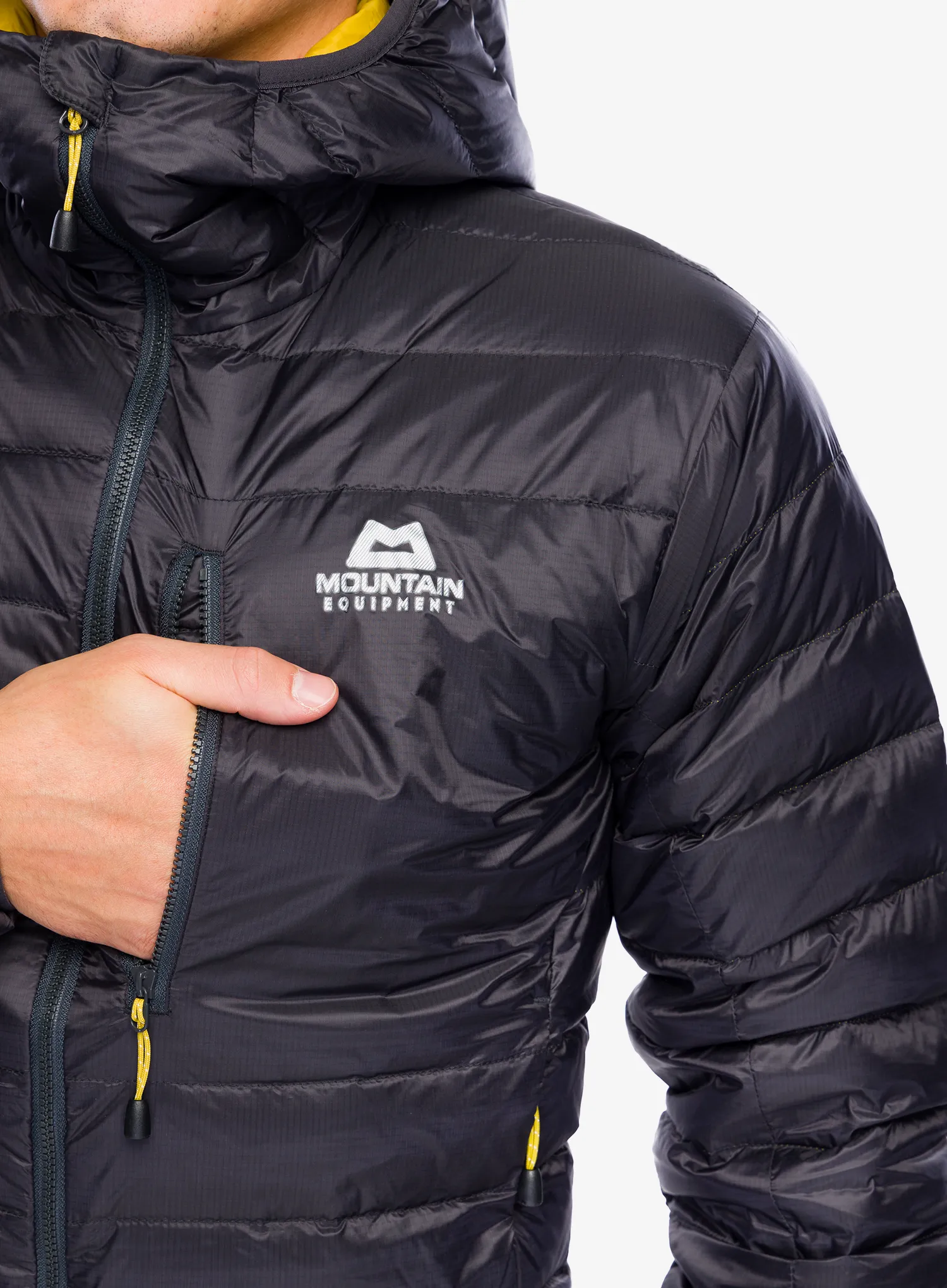 Pernata jakna Mountain Equipment Frostline Jacket - obsidian