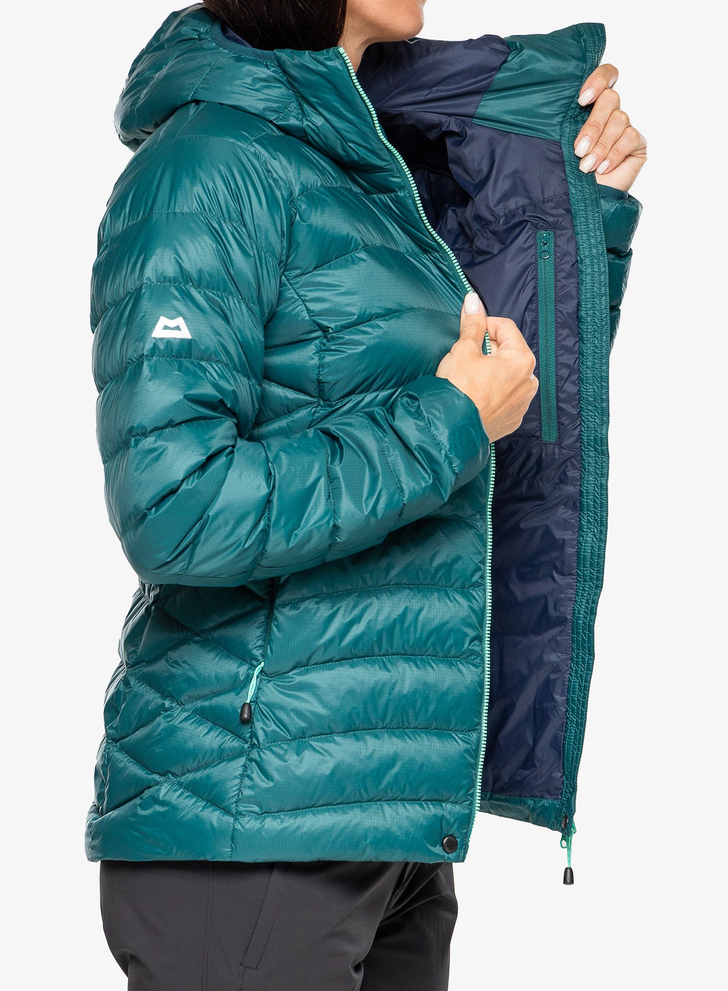 Ženska perjana jakna Mountain Equipment Frostline Jacket - teal