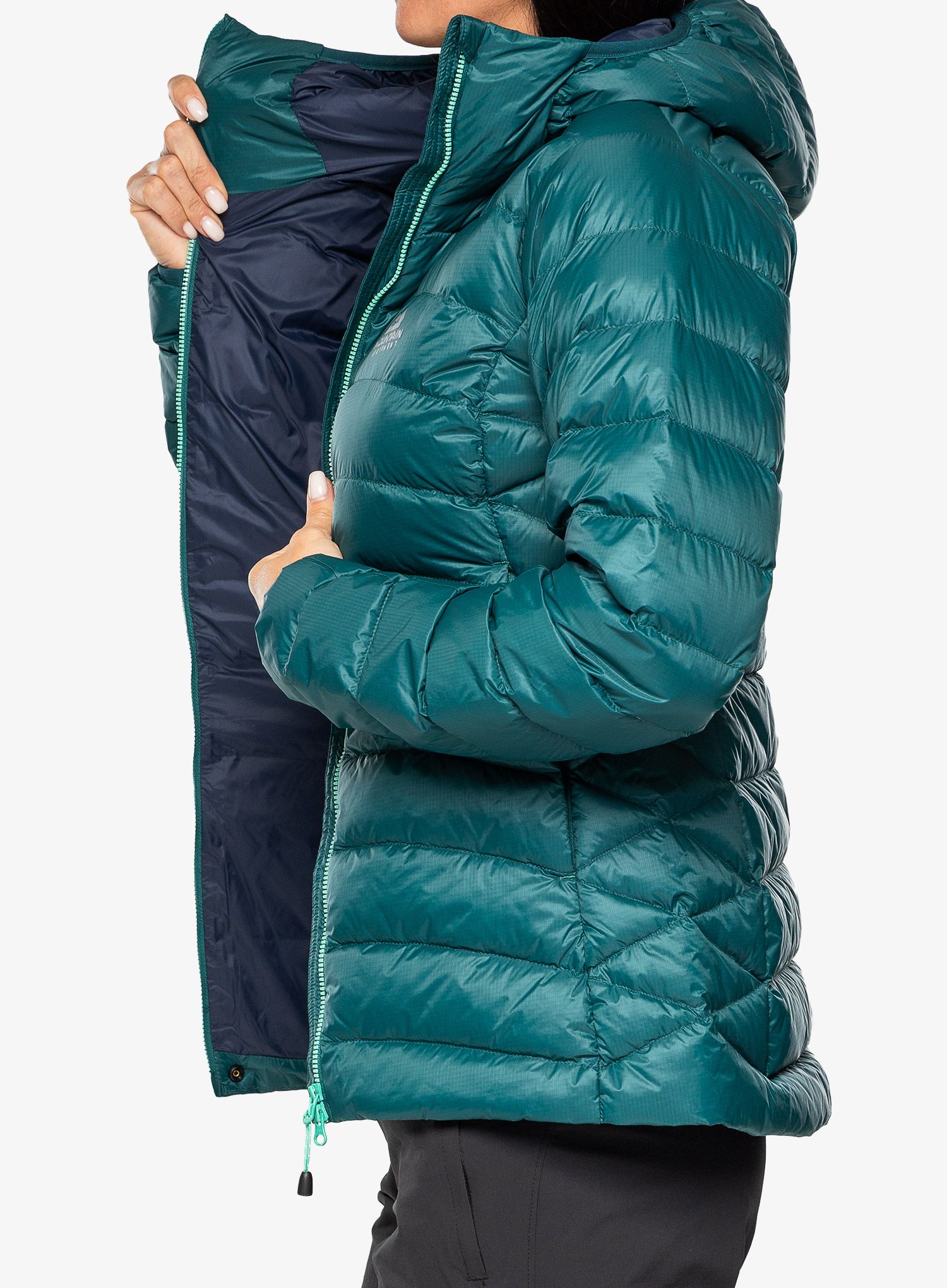Ženska perjana jakna Mountain Equipment Frostline Jacket - teal