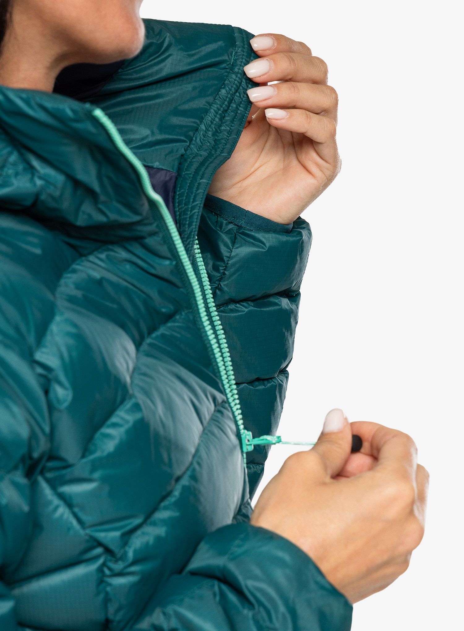 Ženska perjana jakna Mountain Equipment Frostline Jacket - teal