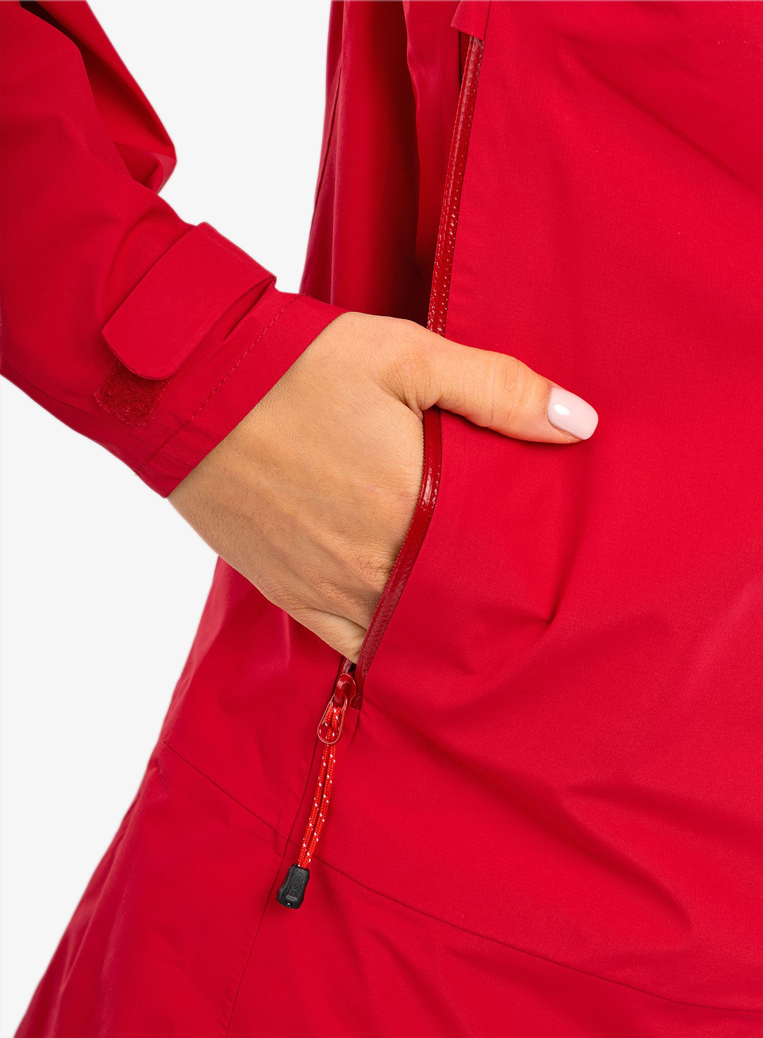 Ženska kišna jakna Mountain Equipment Garwhal Jacket - capsicum red