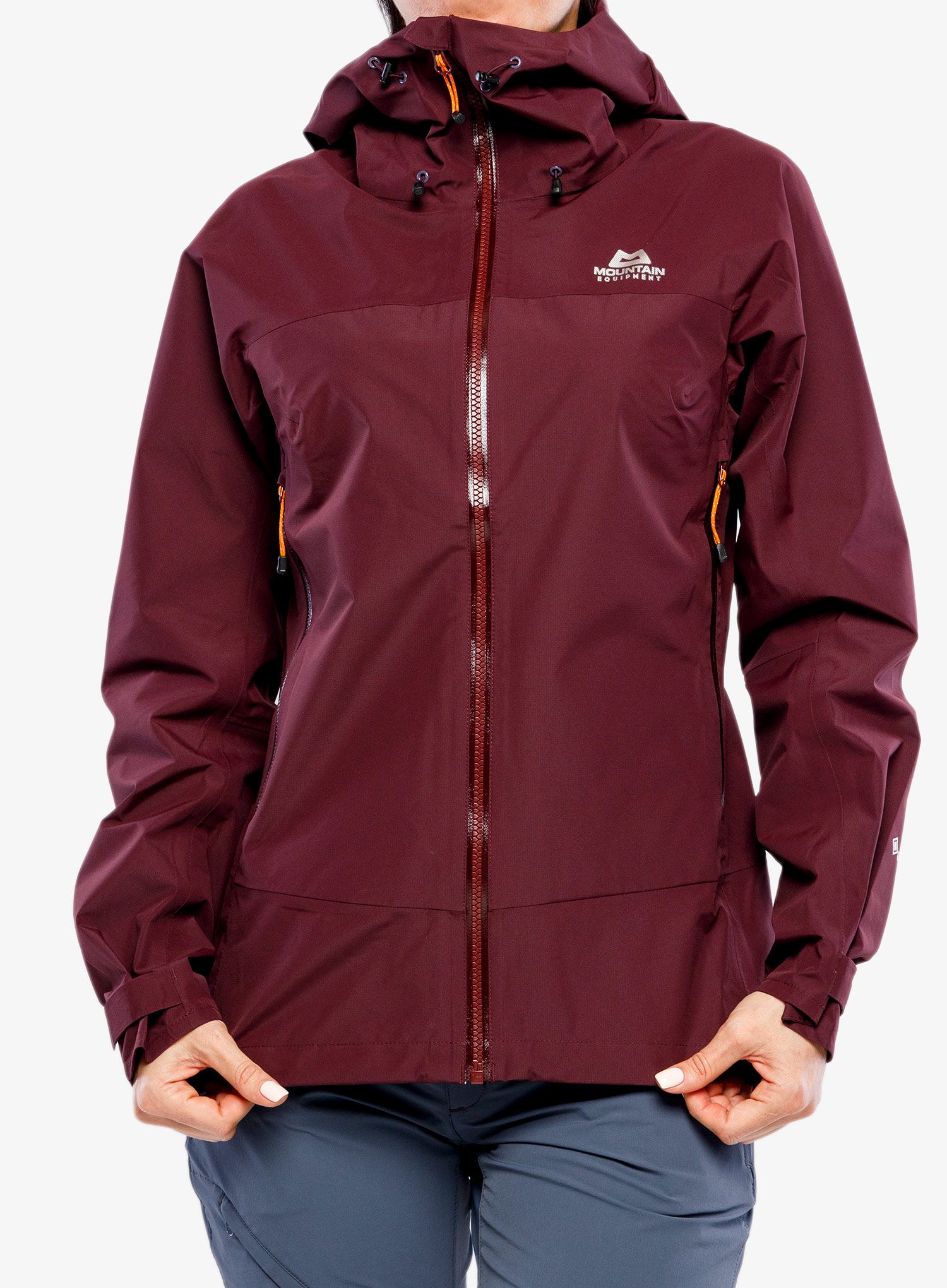 Ženska kišna jakna Mountain Equipment Garwhal Jacket - raisin