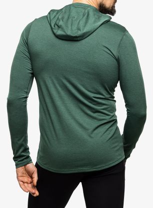 Majica dugih rukava Mountain Equipment Glace Hooded Top - fern